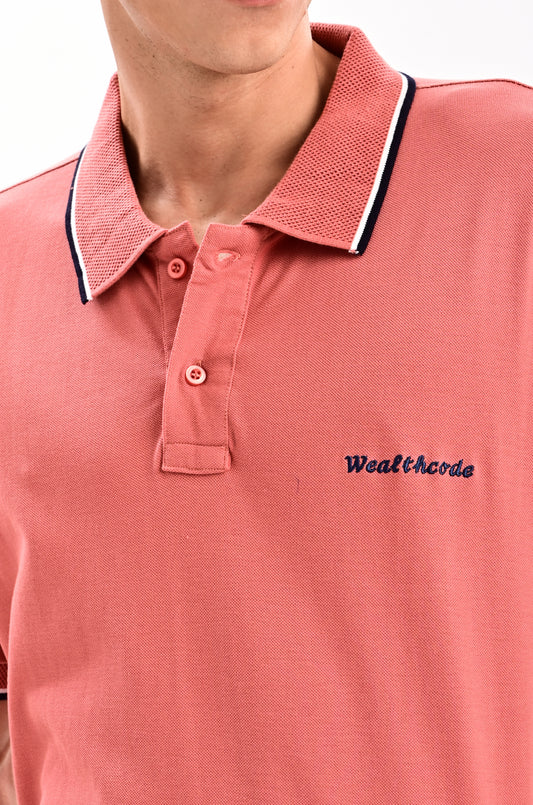The Signature Polo - PEACH