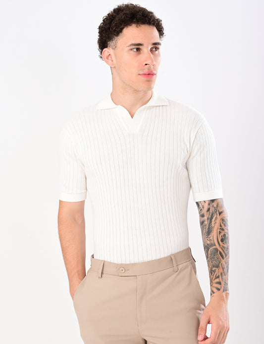 Club Heritage Polo - WHITE