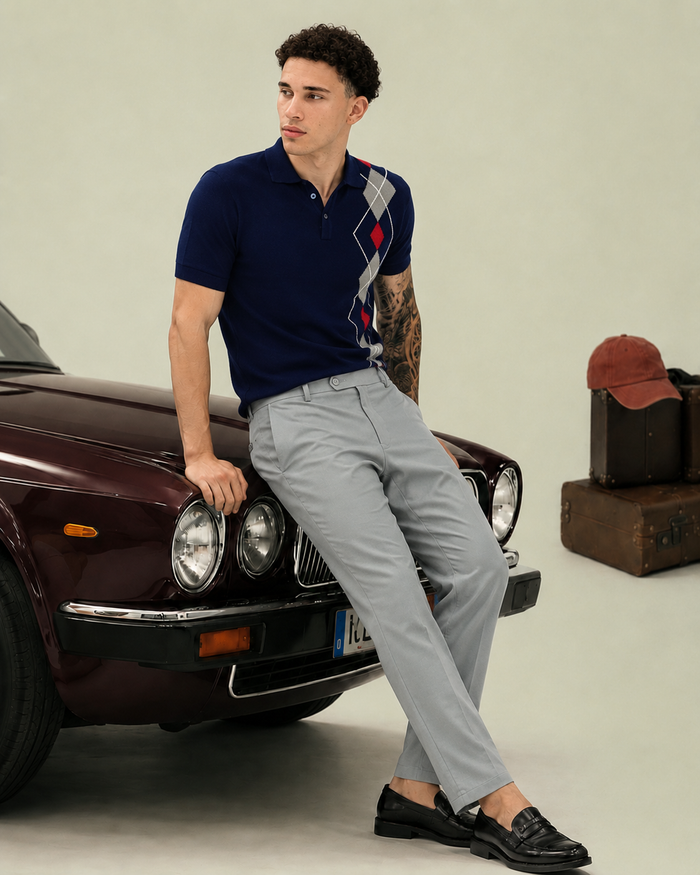 Oxford club Polo - BLUE