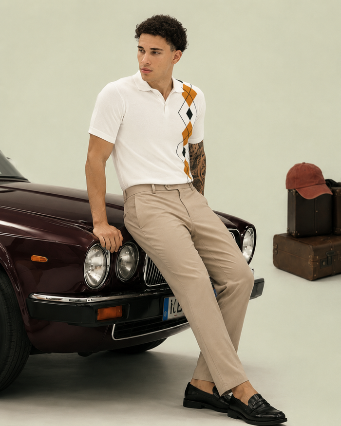 Oxford club Polo - WHITE