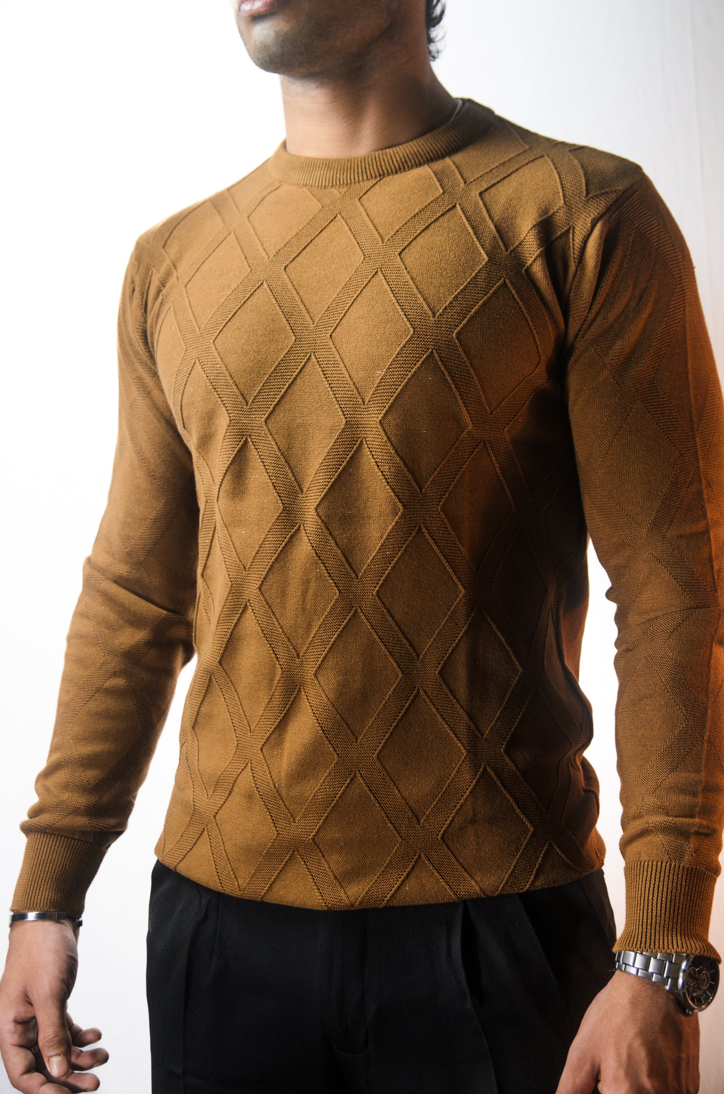 Solace Full Sleeve T-shirt Brown
