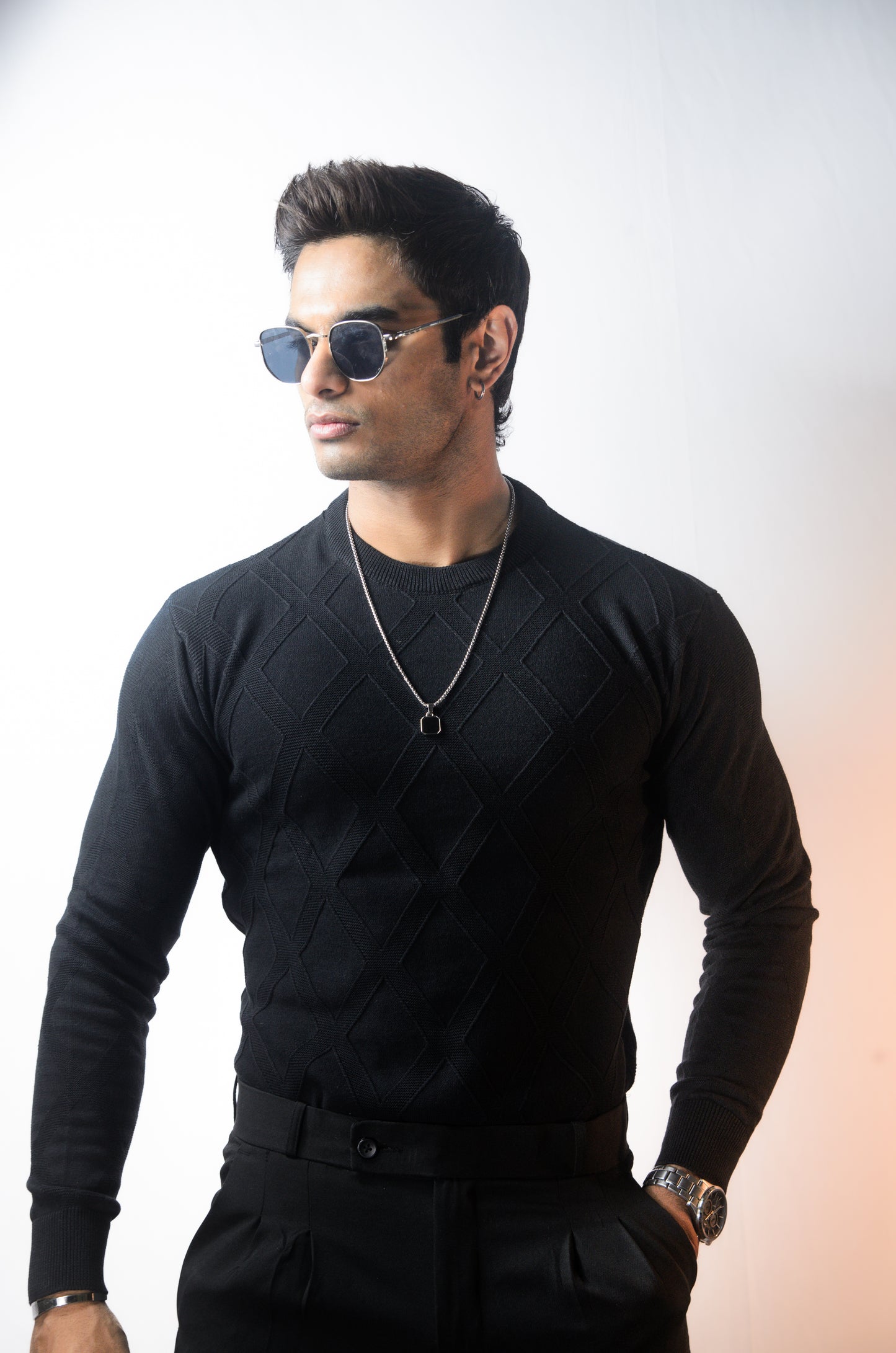 Solace Full Sleeve T-shirt Black