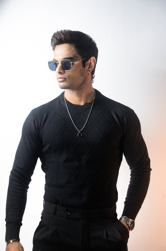 Solace Full Sleeve T-shirt Black