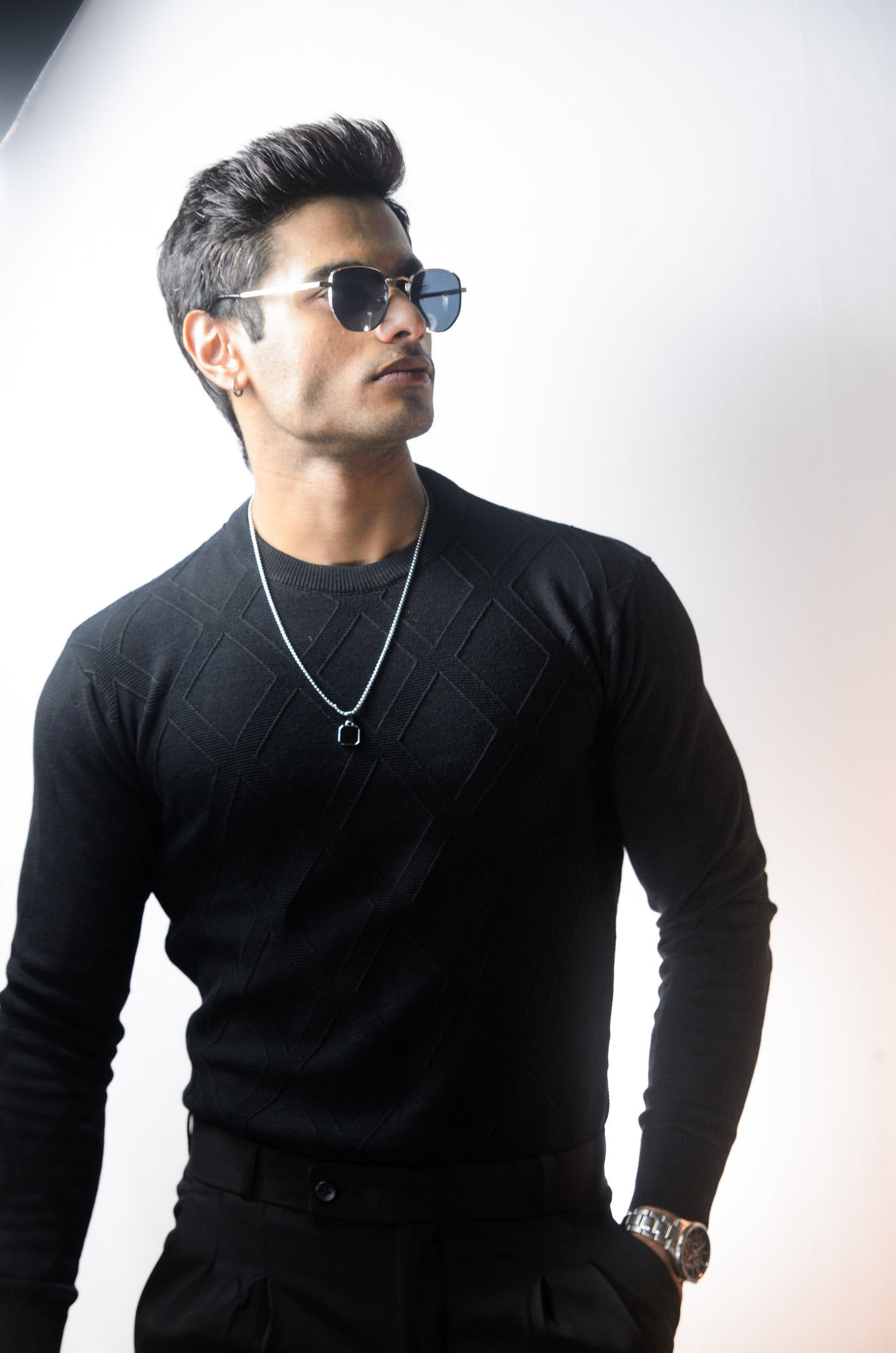 Solace Full Sleeve T-shirt Black