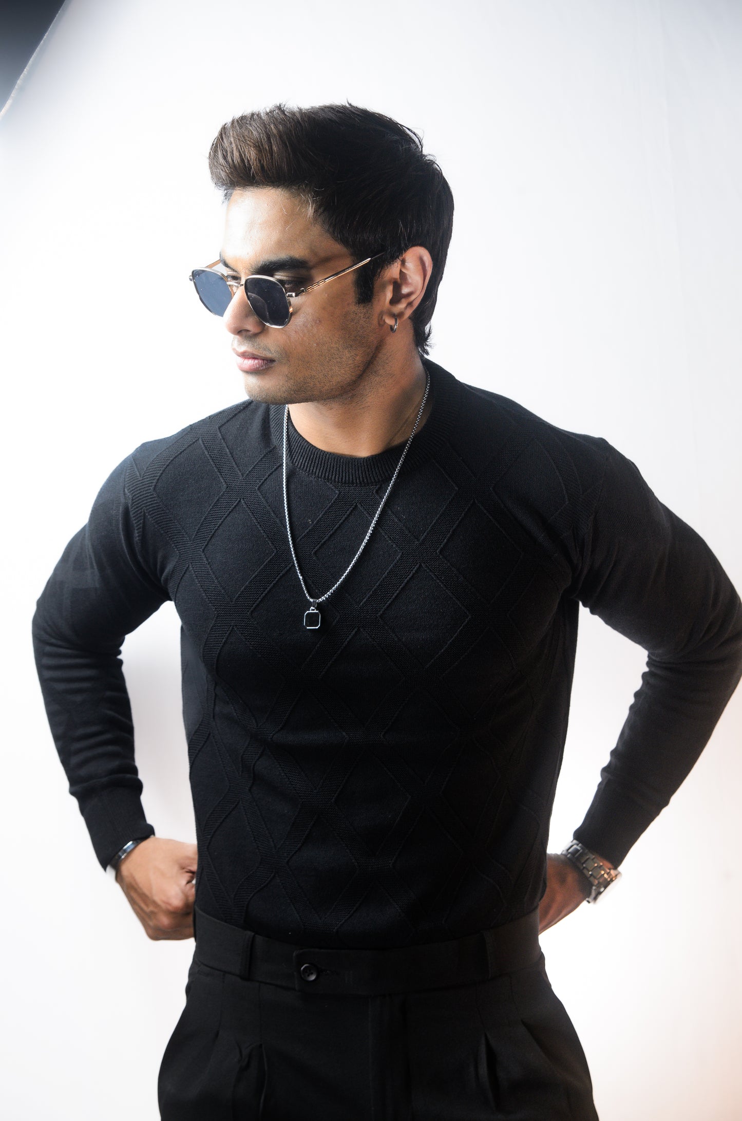 Solace Full Sleeve T-shirt Black