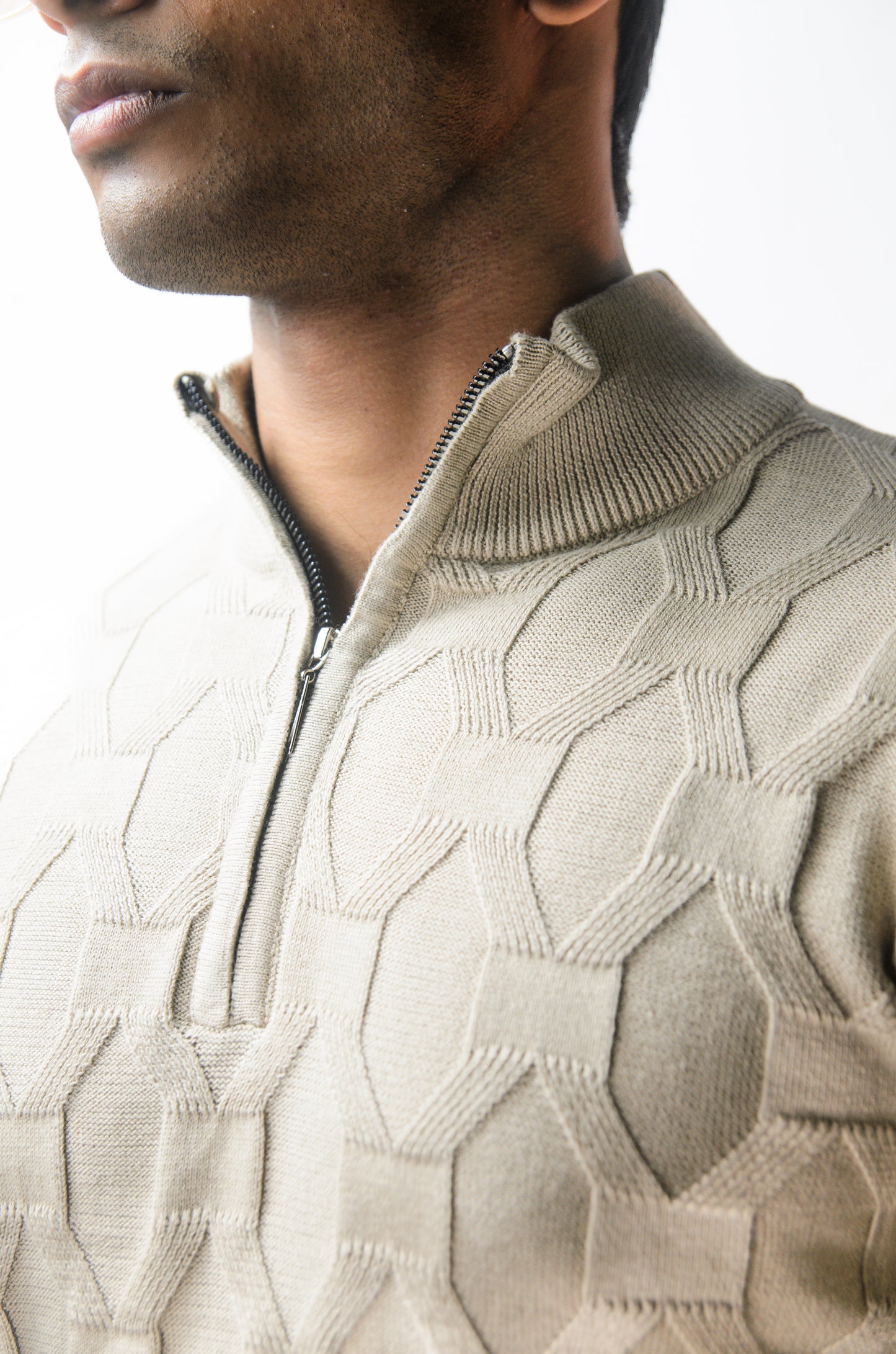 The Atlas Full Sleeve Knitted Tshirt - PISTA