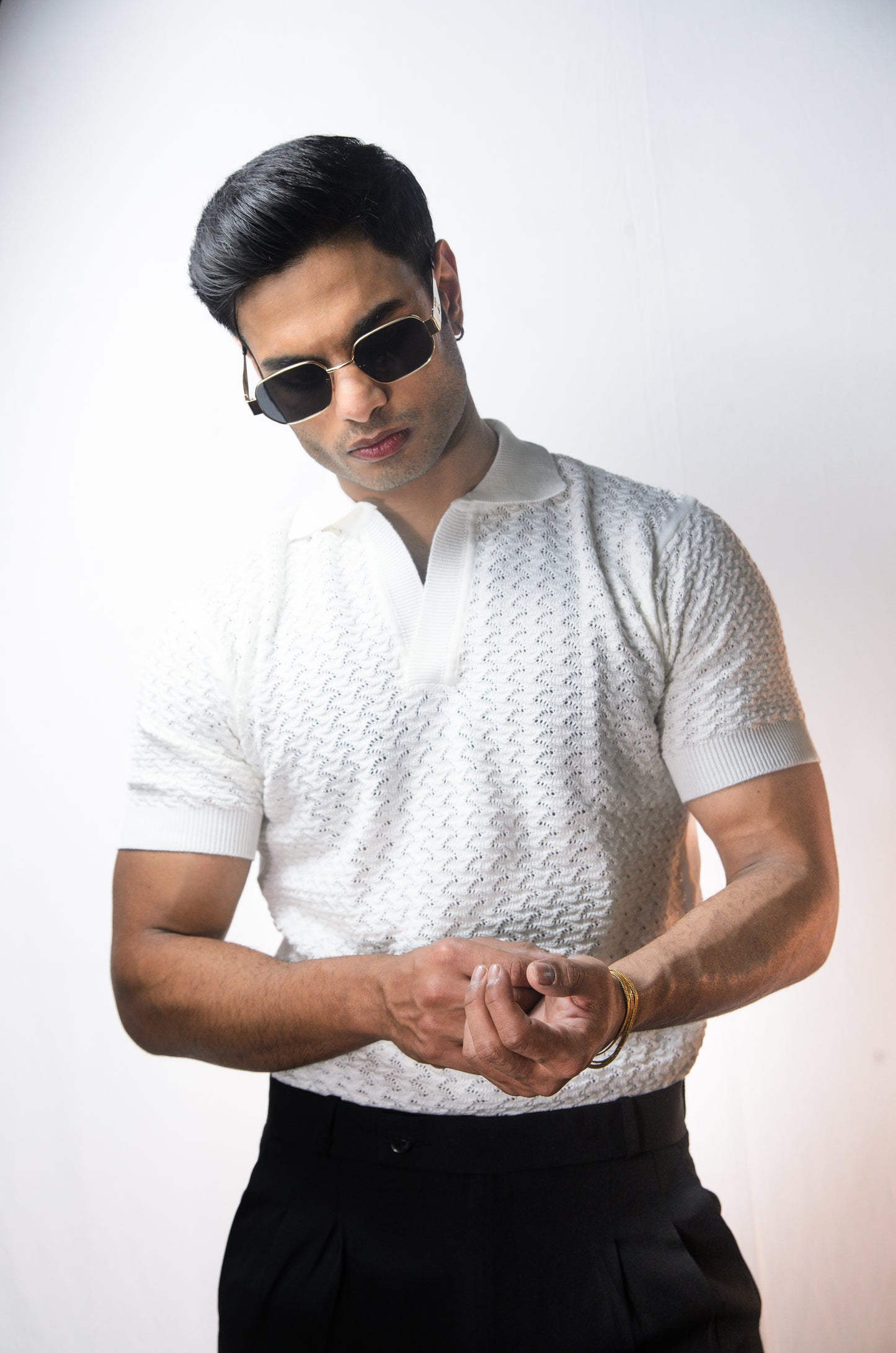 Vienna Classic Polo- WHITE