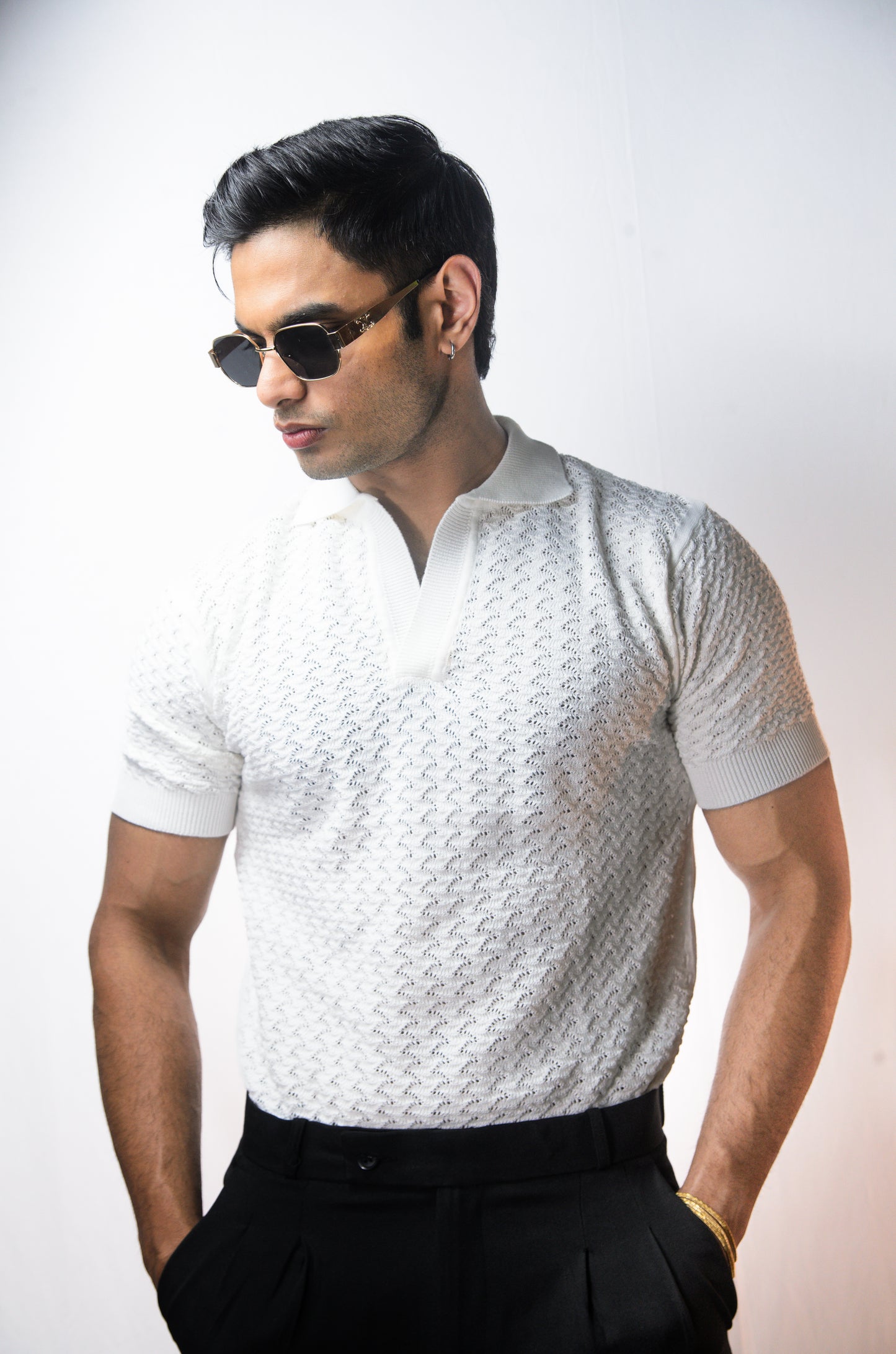 Vienna Classic Polo- WHITE