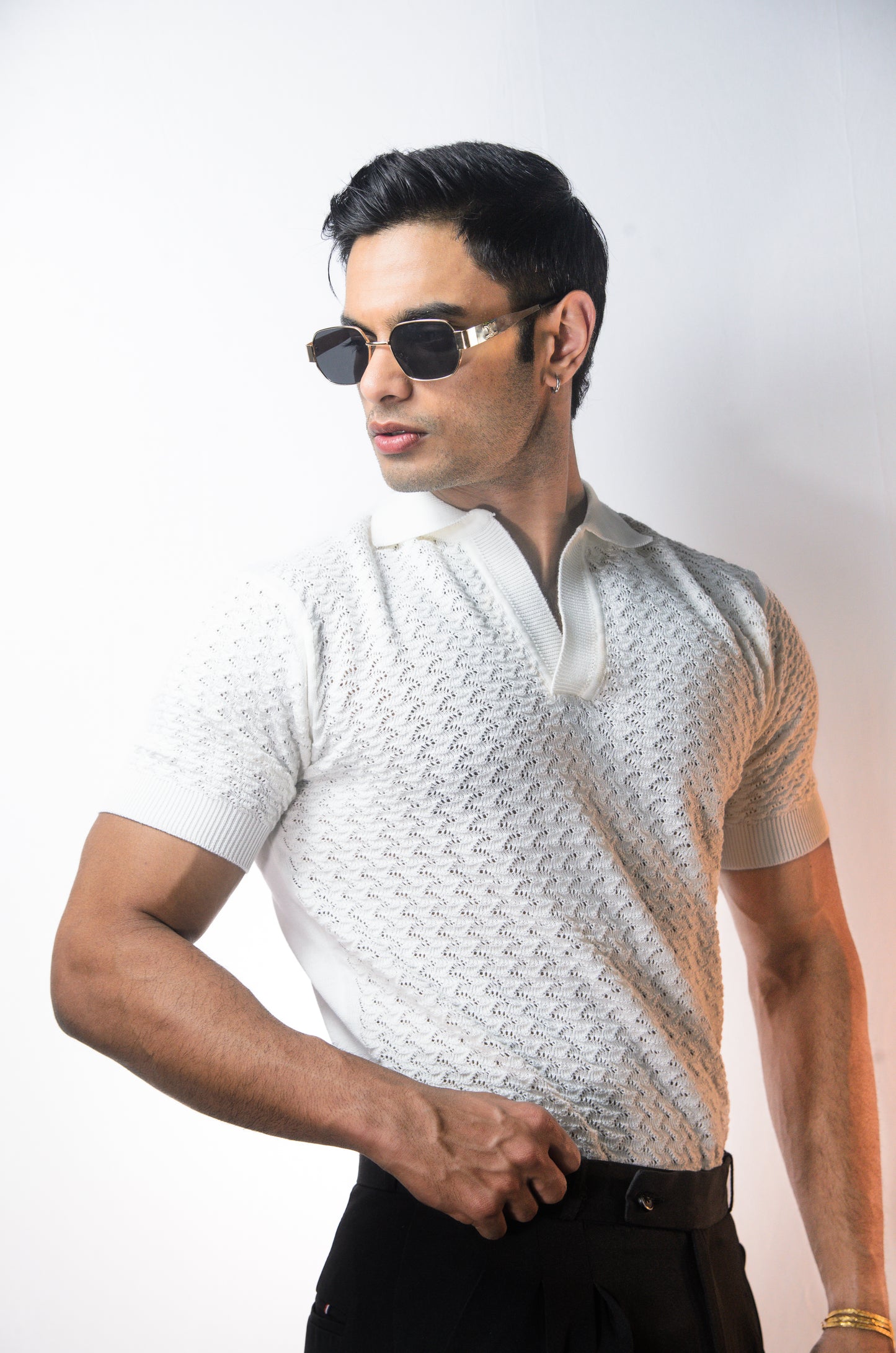 Vienna Classic Polo- WHITE