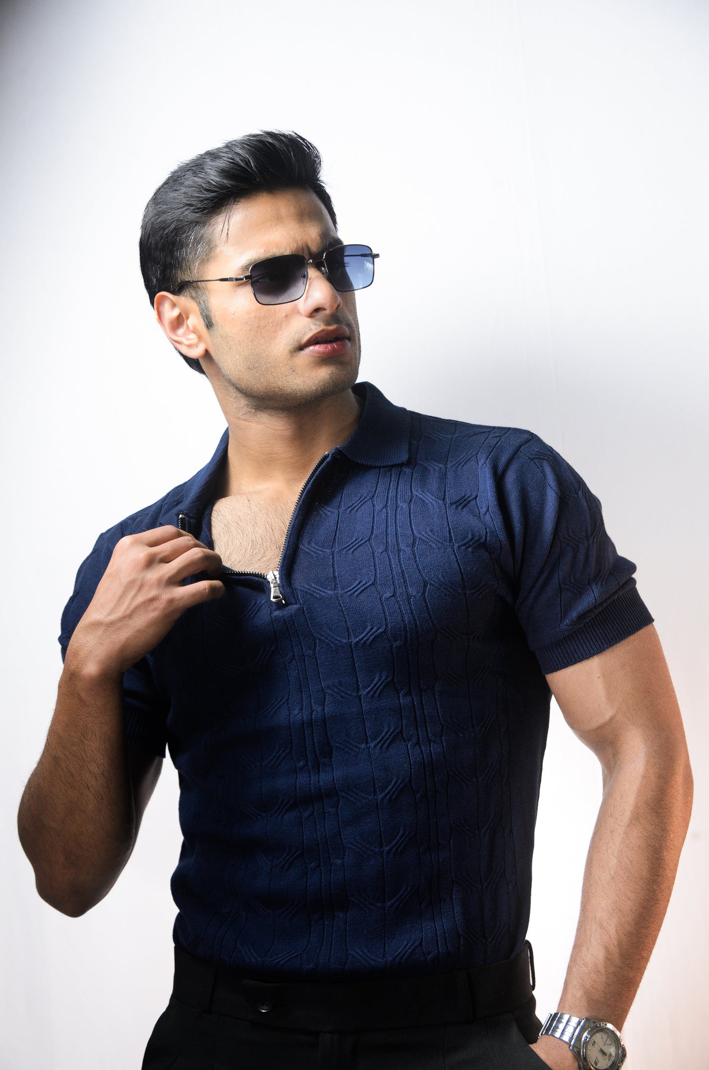 Santorini Knit Polo-TURKISH