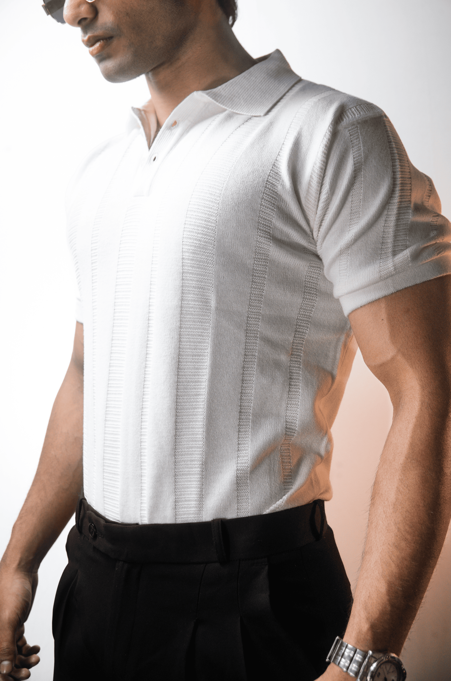 Alveron  Polo - WHITE