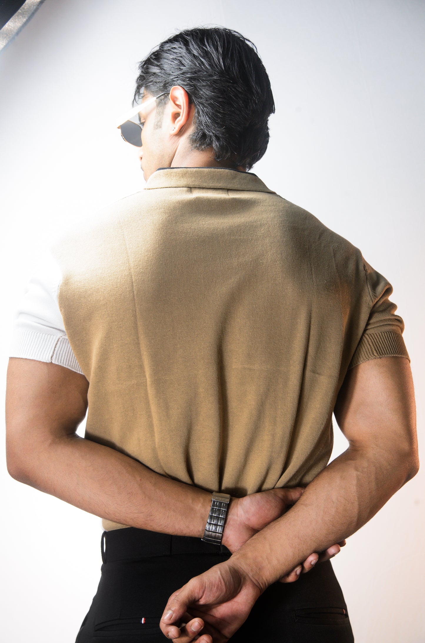 Norvane Knit Polo - BLACK