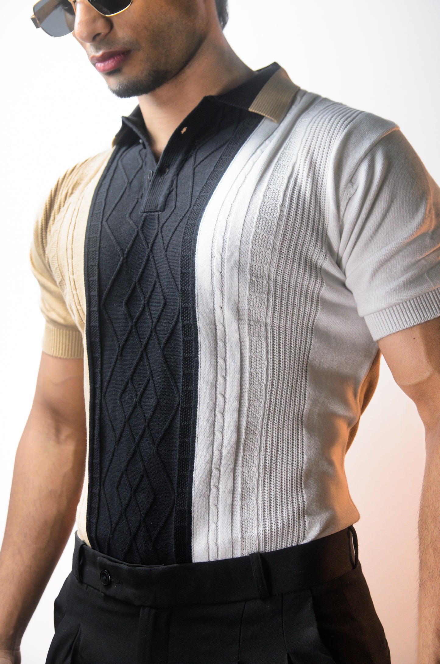 Norvane Knit Polo - GREY
