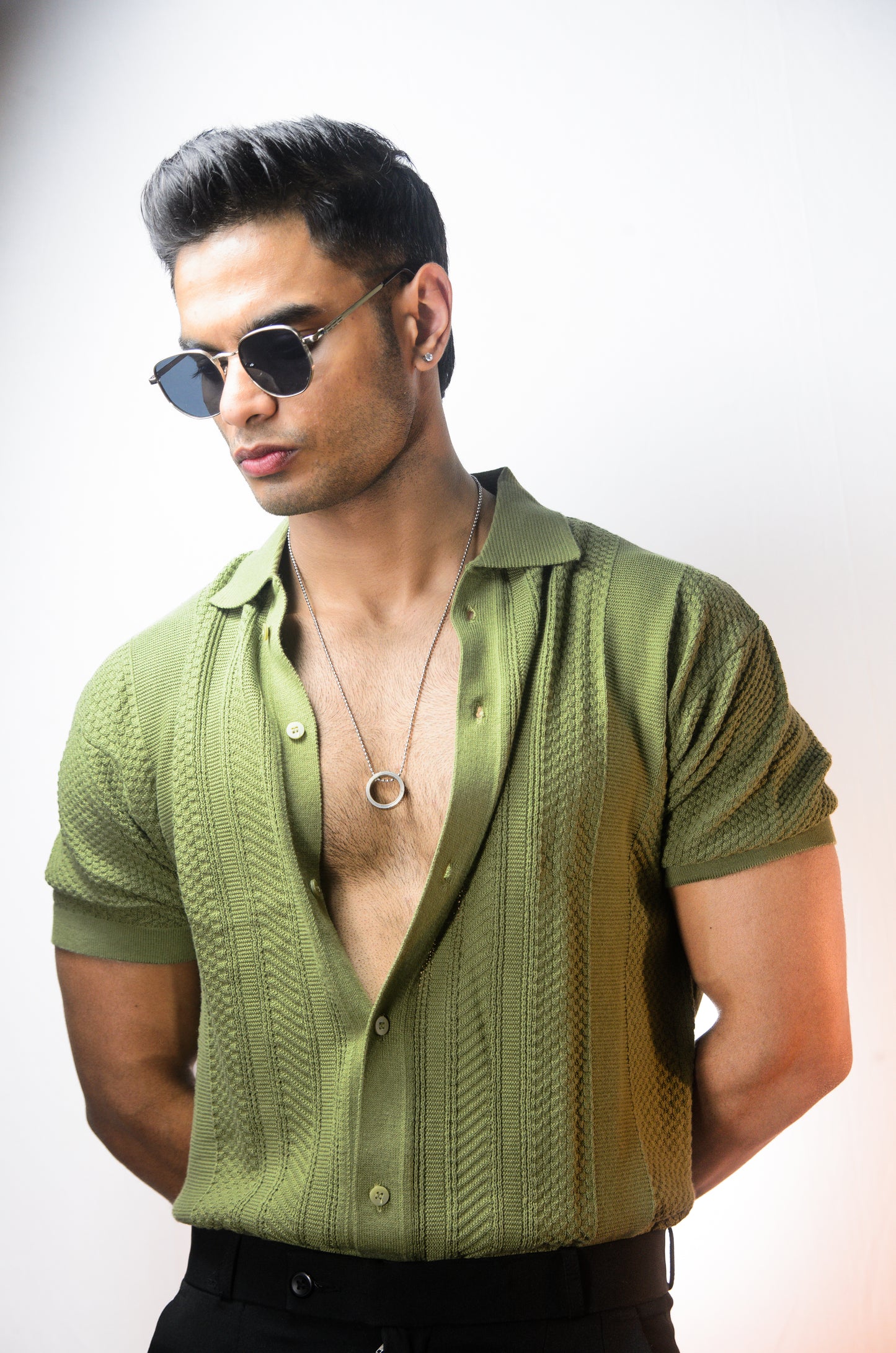 Rivoli Knitted Shirt - PISTA