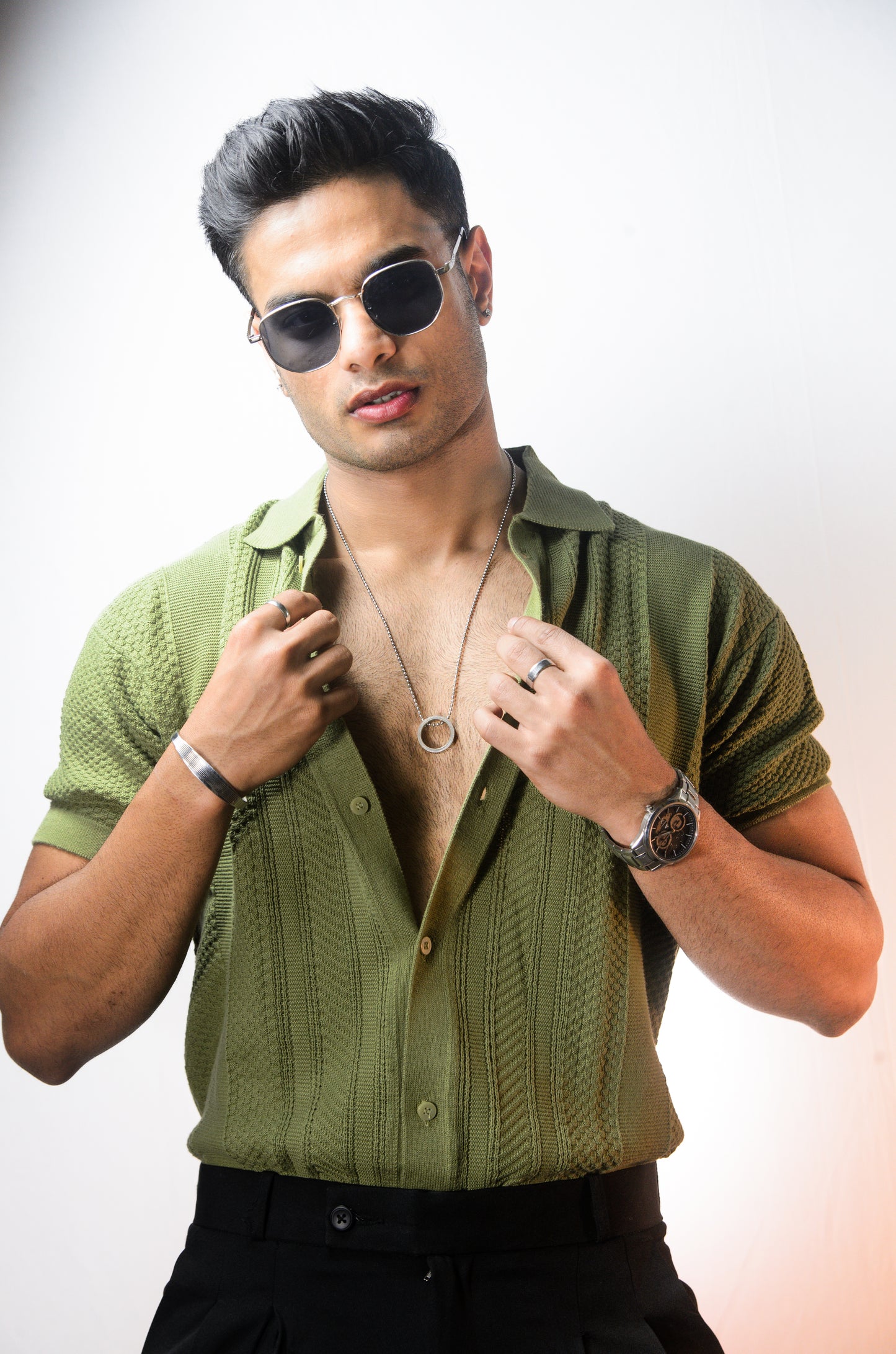 Rivoli Knitted Shirt - PISTA
