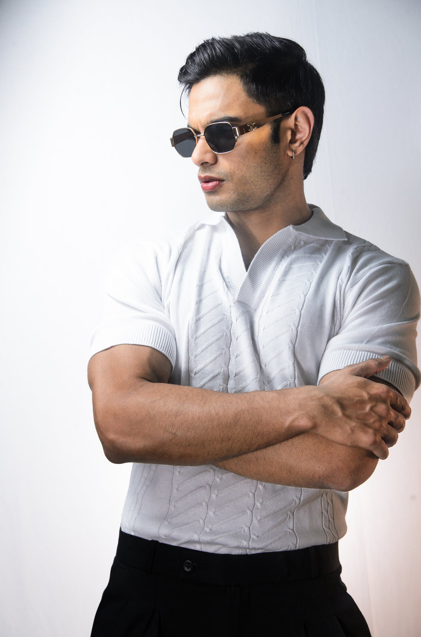 Grand Tour Polo-WHITE