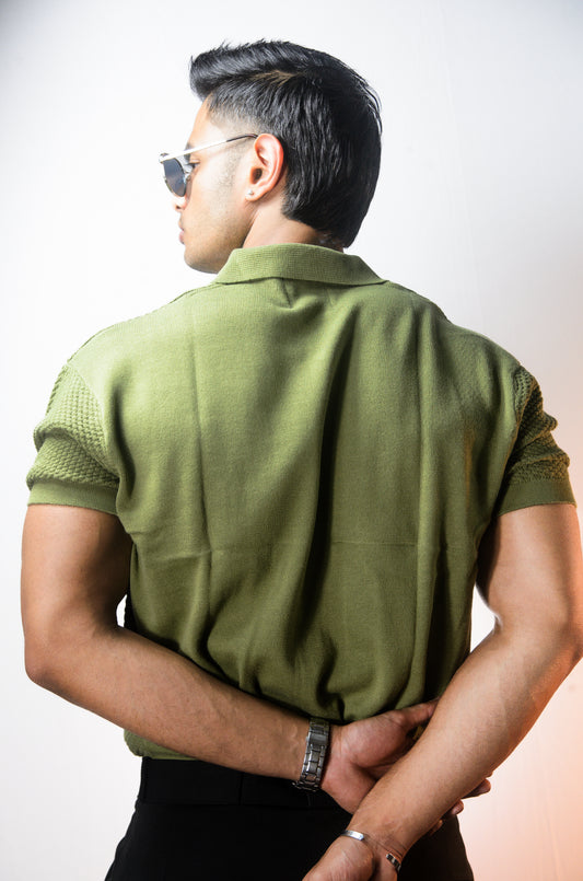 Rivoli Knitted Shirt - PISTA