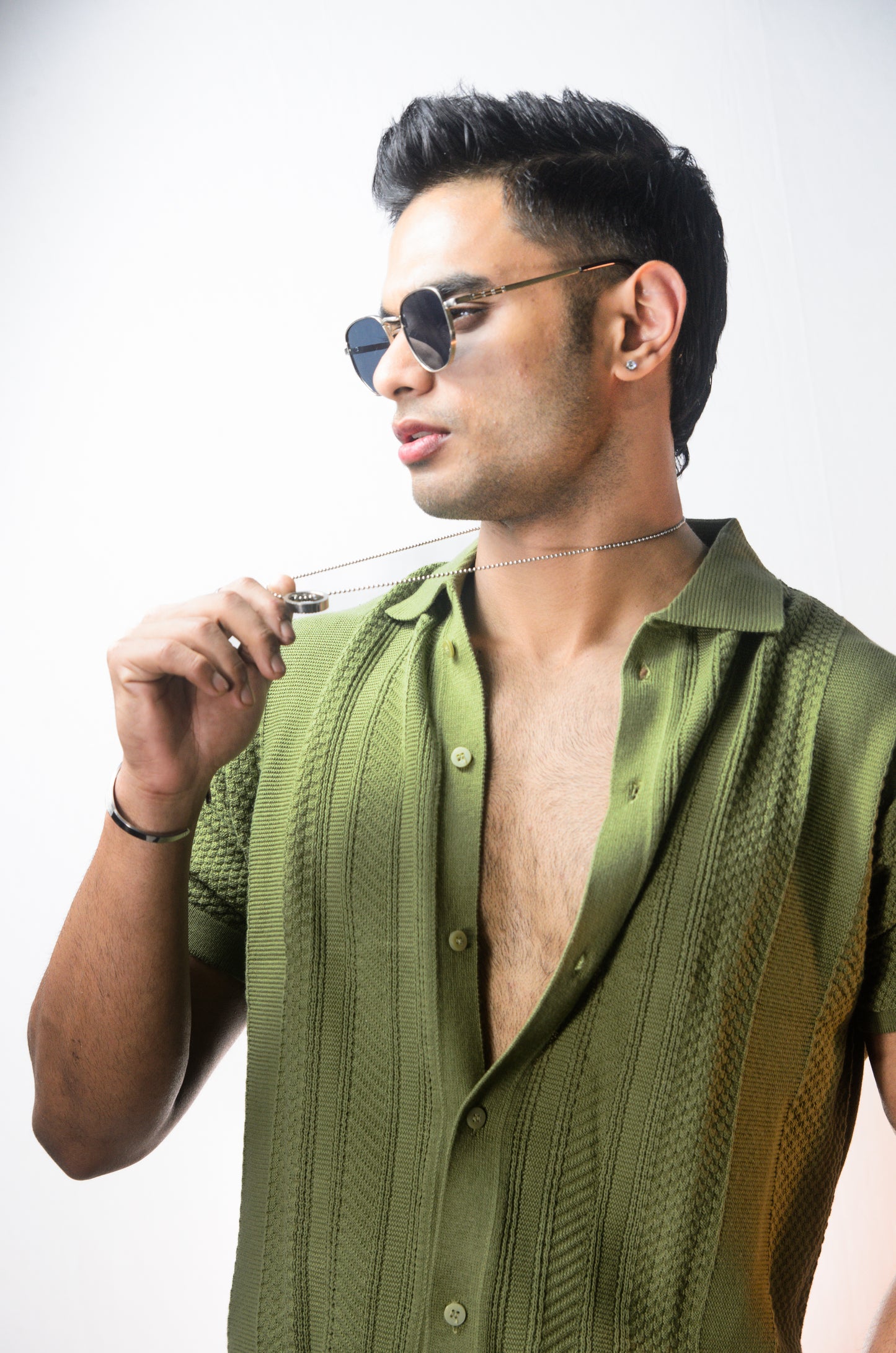 Rivoli Knitted Shirt - PISTA