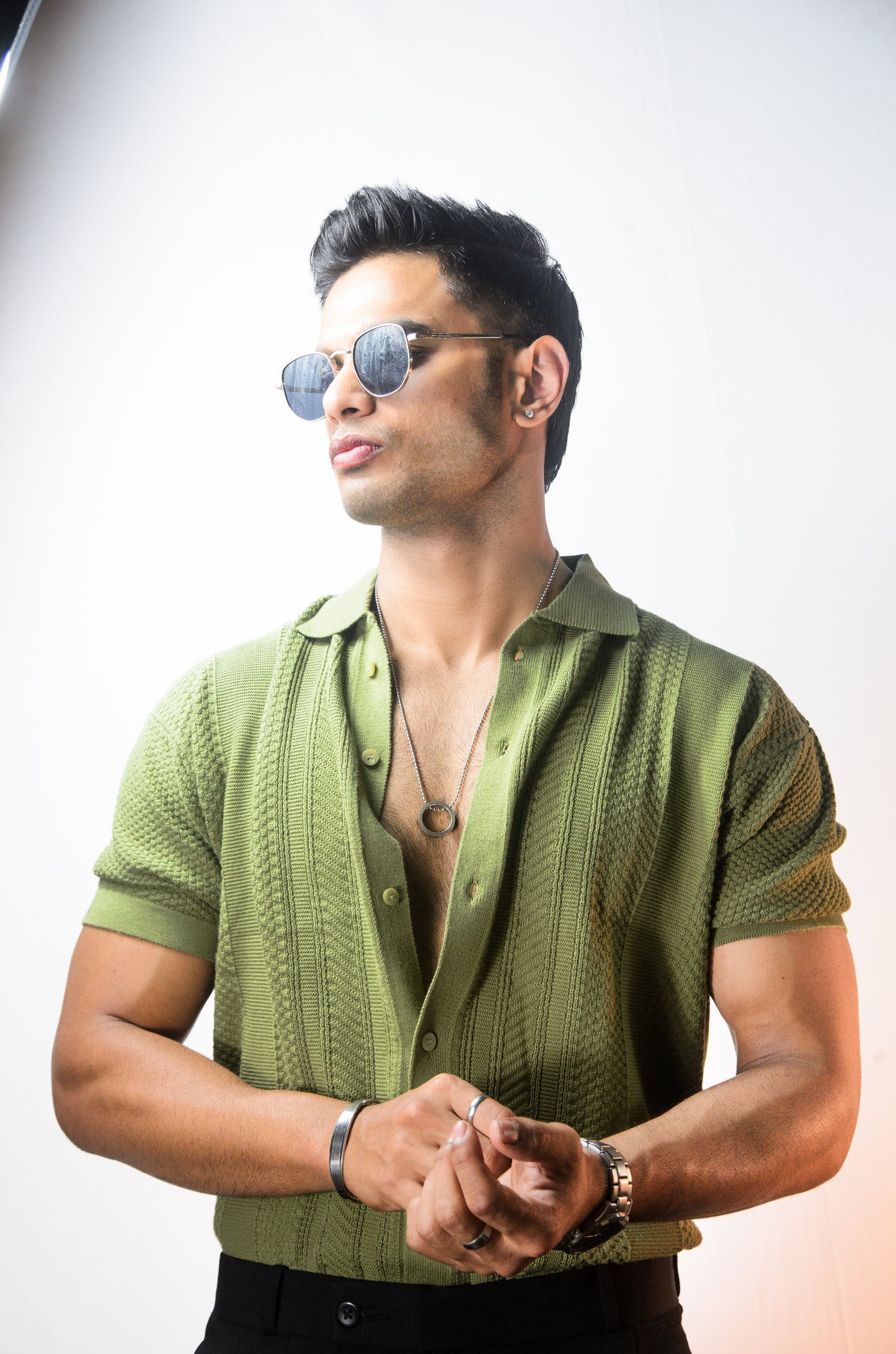 Rivoli Knitted Shirt - PISTA