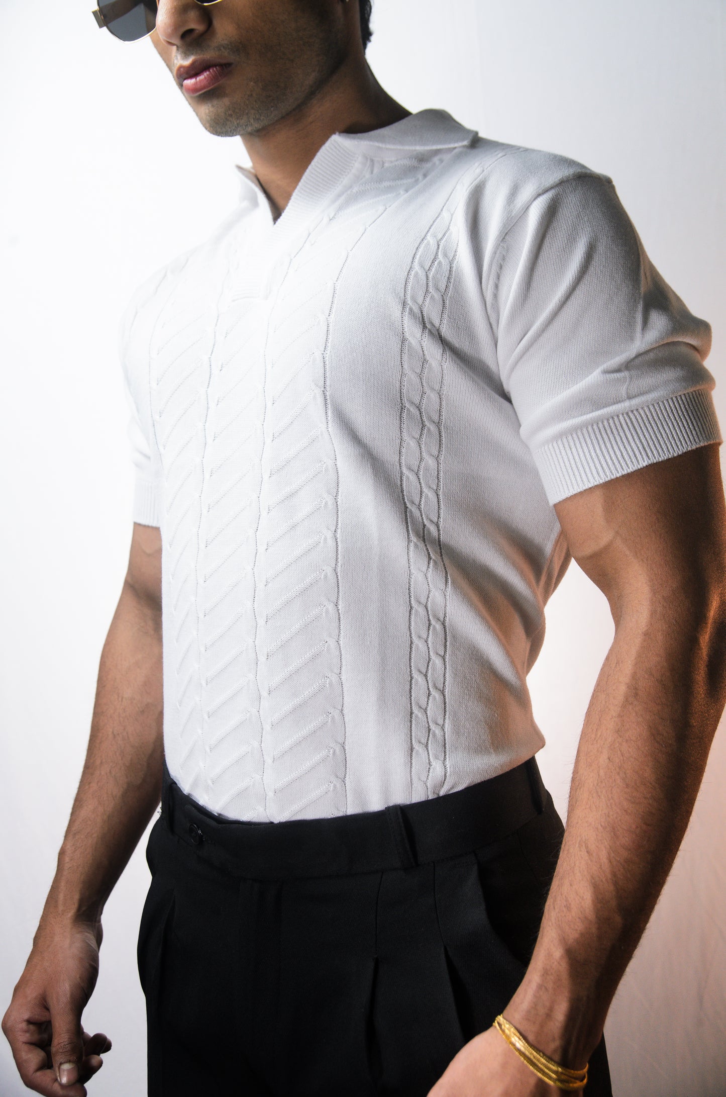 Grand Tour Polo-WHITE