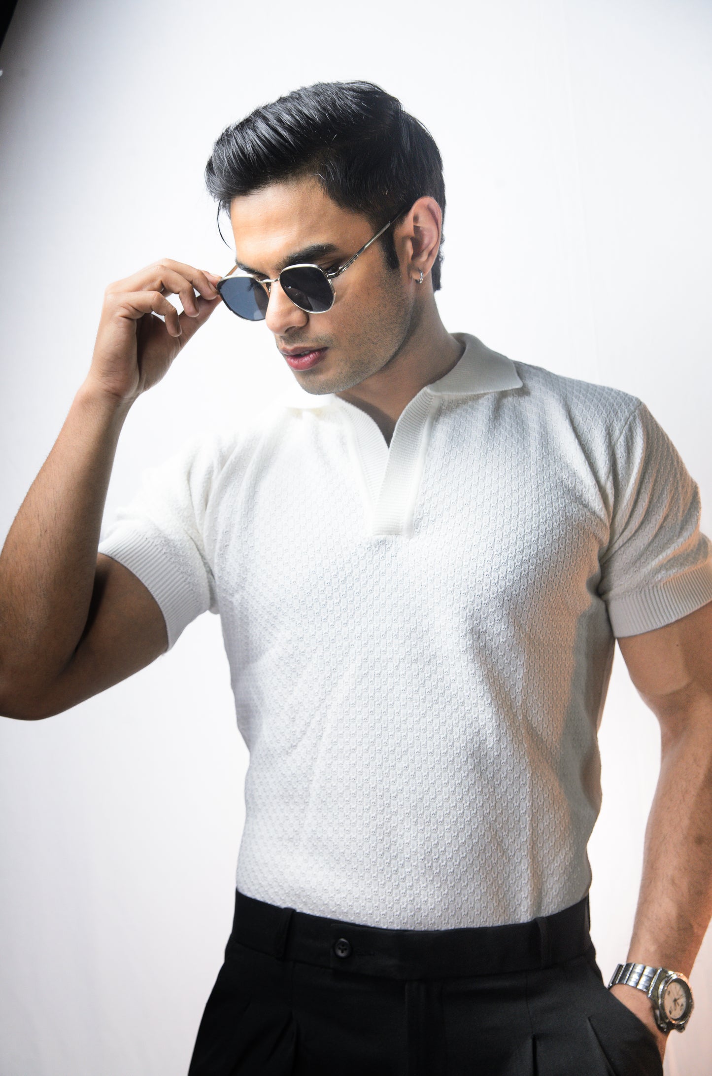 Summer Breeze Polo-WHITE