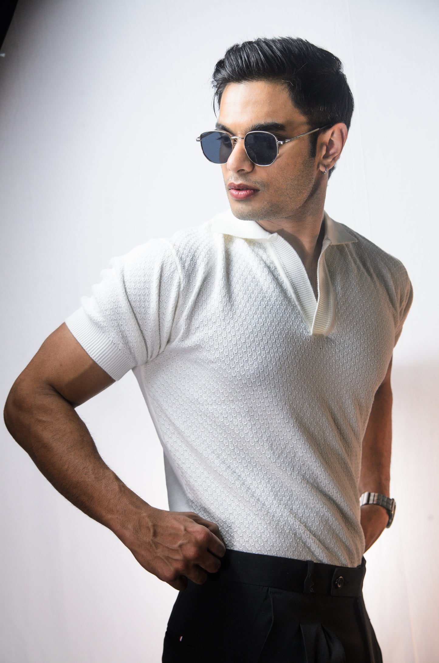 Summer Breeze Polo-WHITE