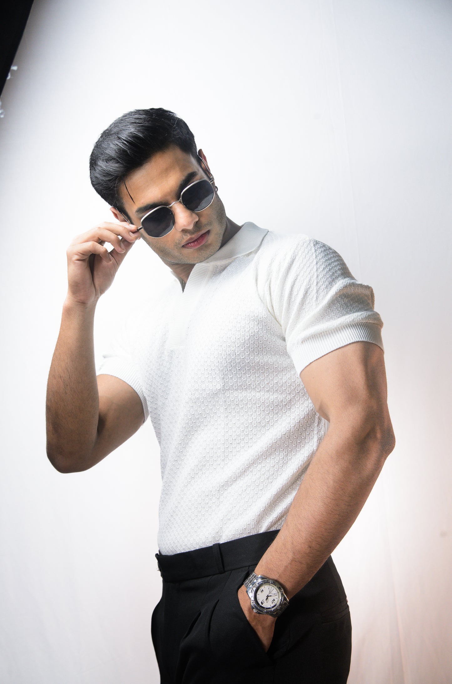 Summer Breeze Polo-WHITE