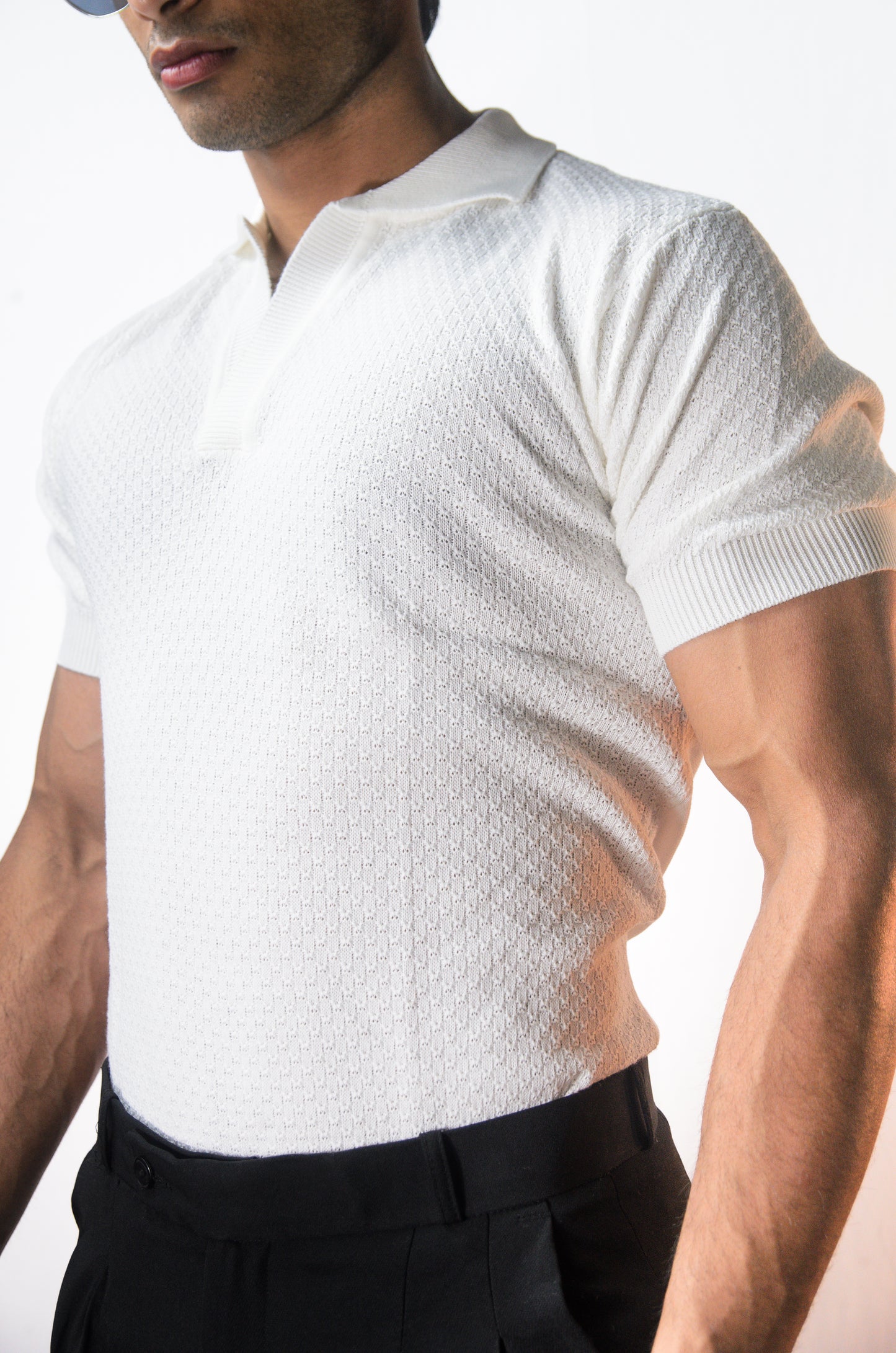 Summer Breeze Polo-WHITE