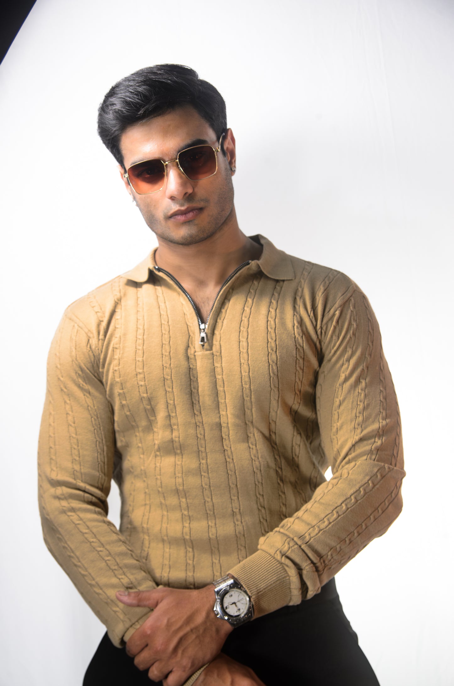 Swiss Elegance Full Sleeve - BEIGE
