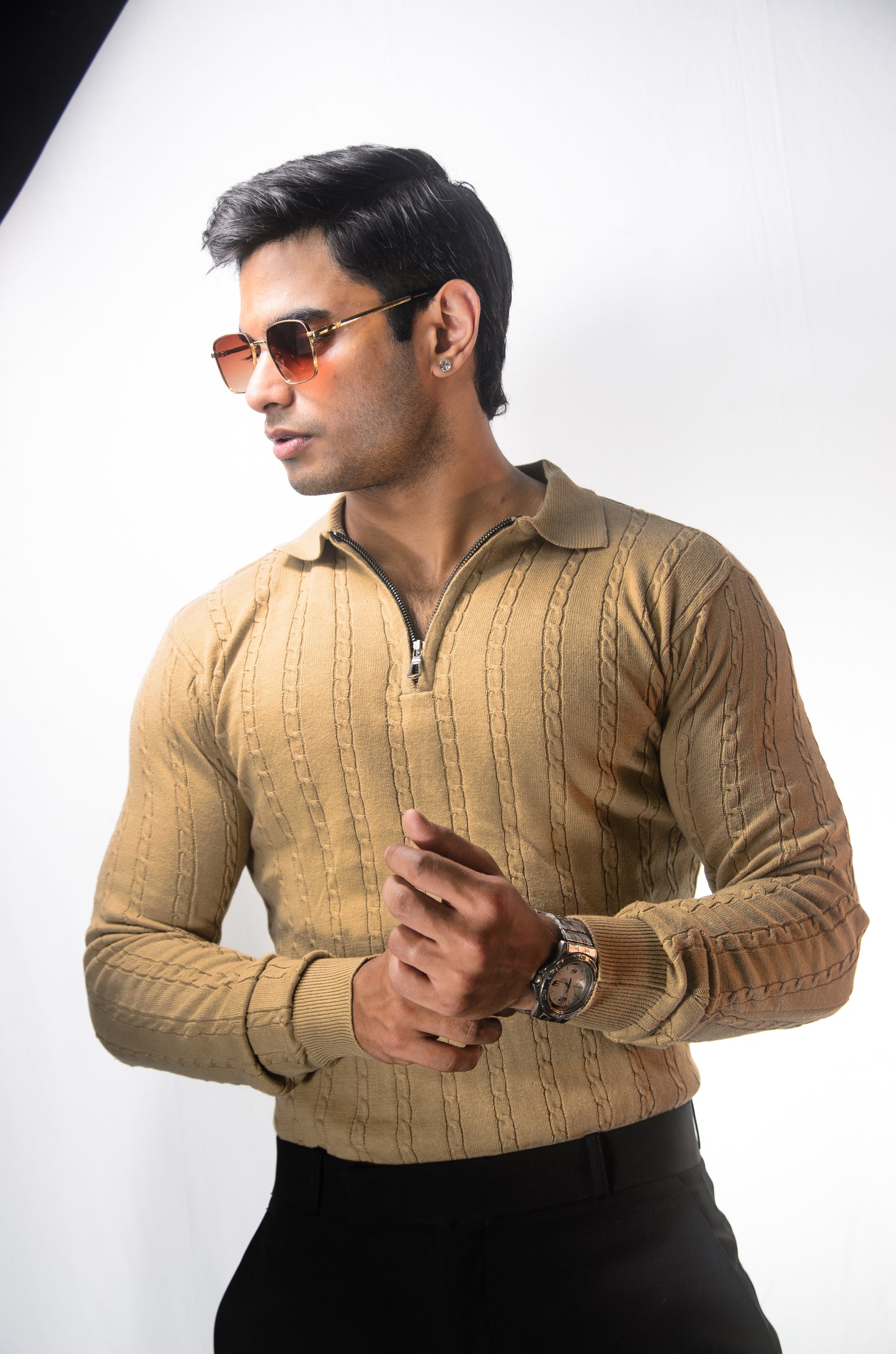 Swiss Elegance Full Sleeve - BEIGE