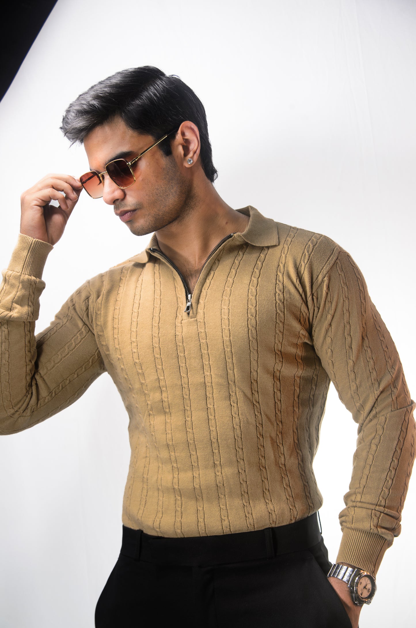 Swiss Elegance Full Sleeve - BEIGE