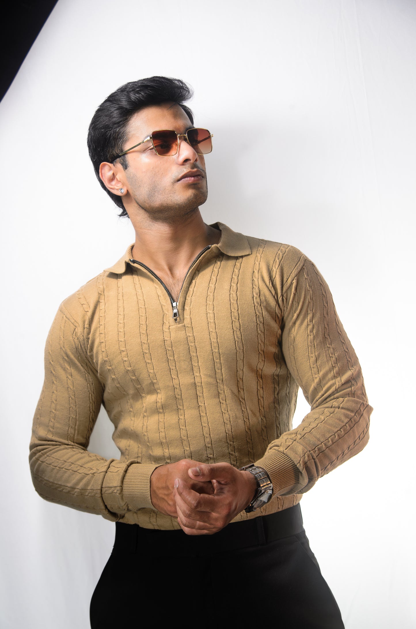Swiss Elegance Full Sleeve - BEIGE