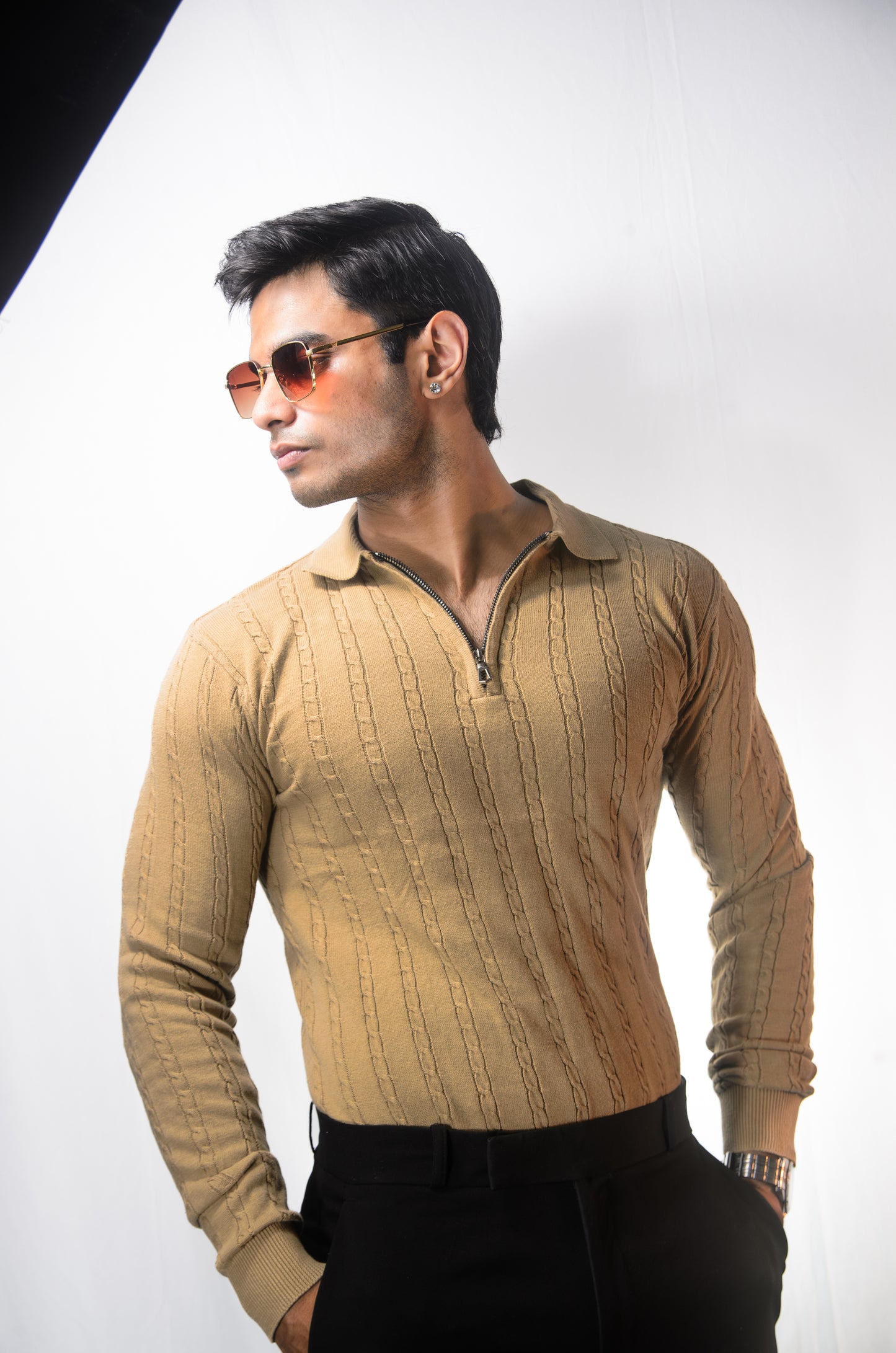 Swiss Elegance Full Sleeve - BEIGE