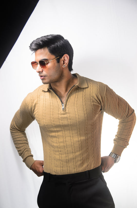 Swiss Elegance Full Sleeve - BEIGE