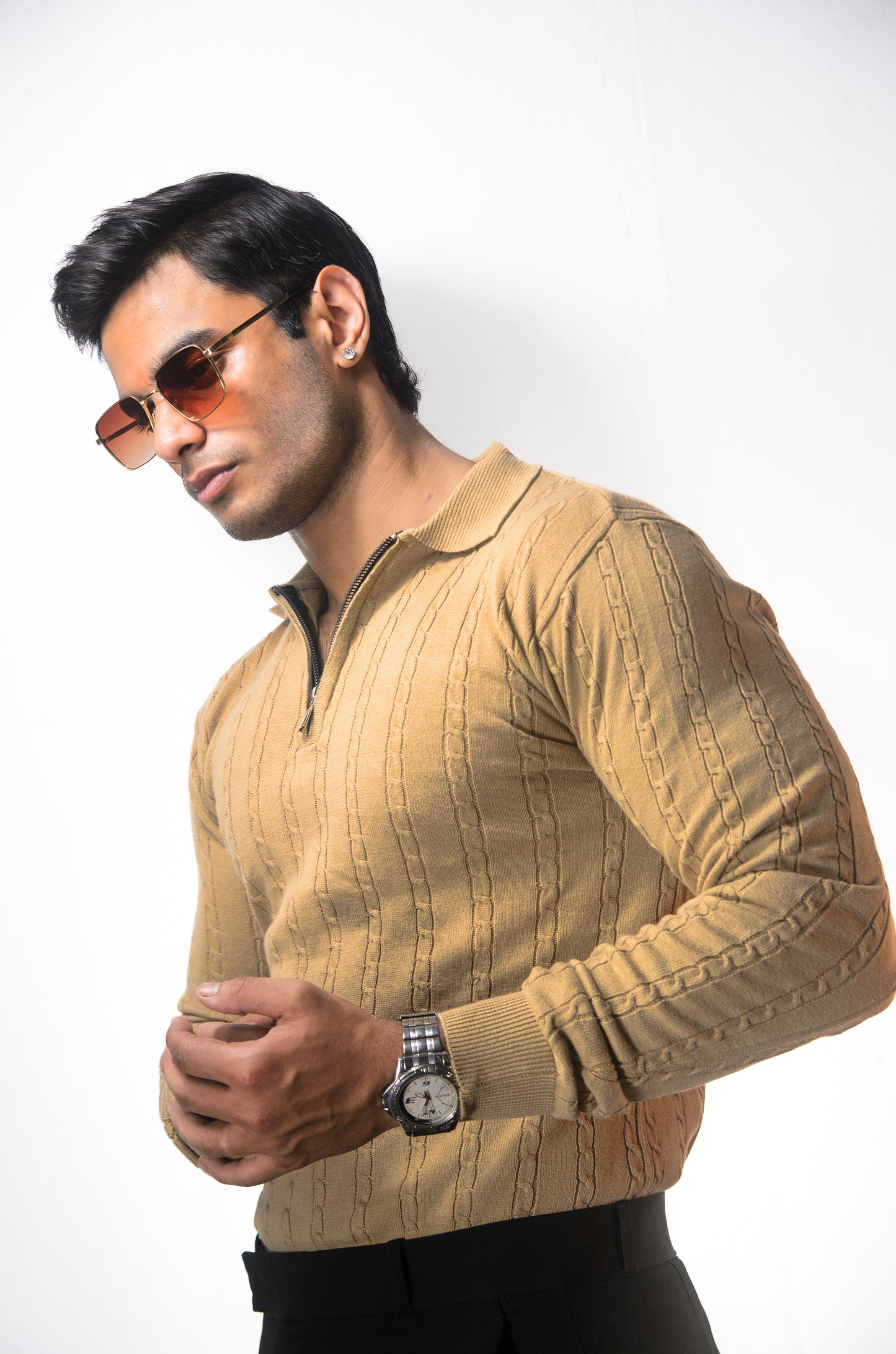 Swiss Elegance Full Sleeve - BEIGE