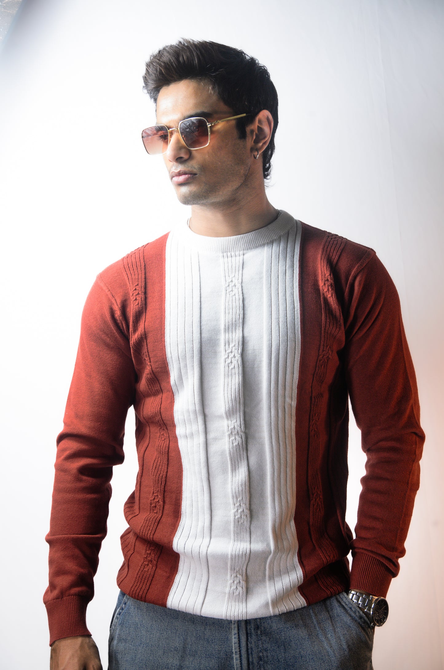 Verona Full Sleeve T-shirt Coral