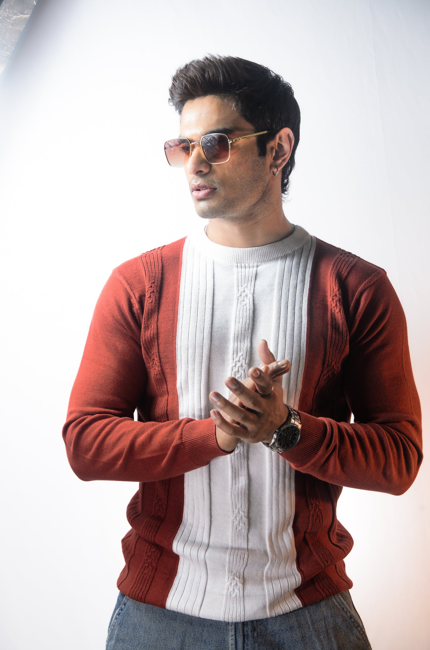 Verona Full Sleeve T-shirt Coral