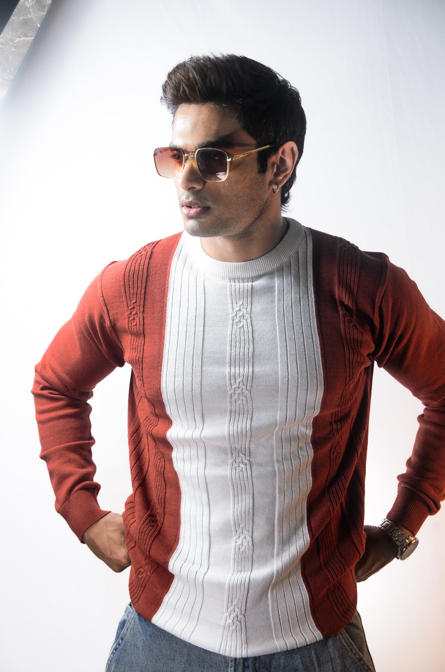 Verona Full Sleeve T-shirt Coral