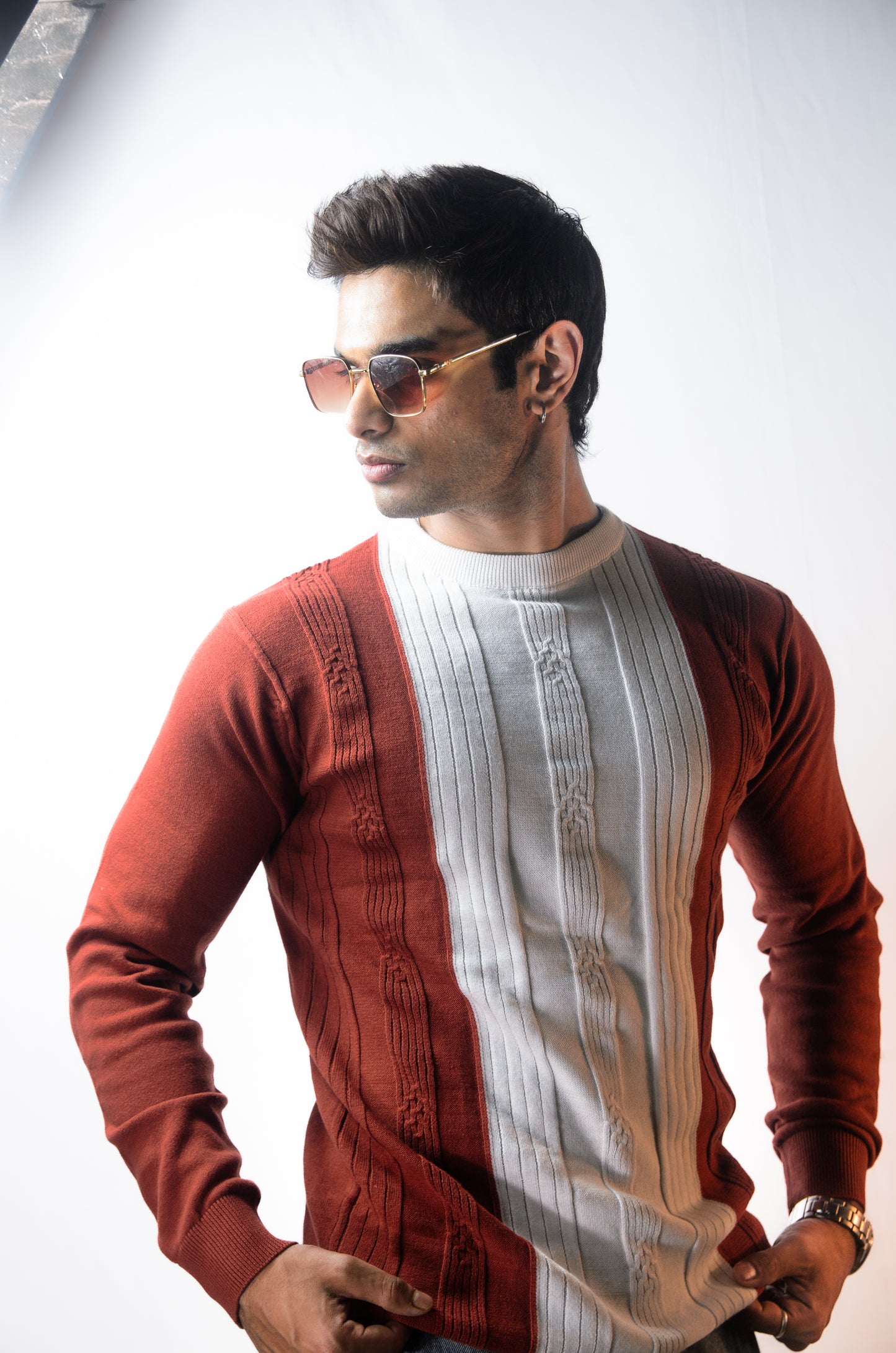 Verona Full Sleeve T-shirt Coral