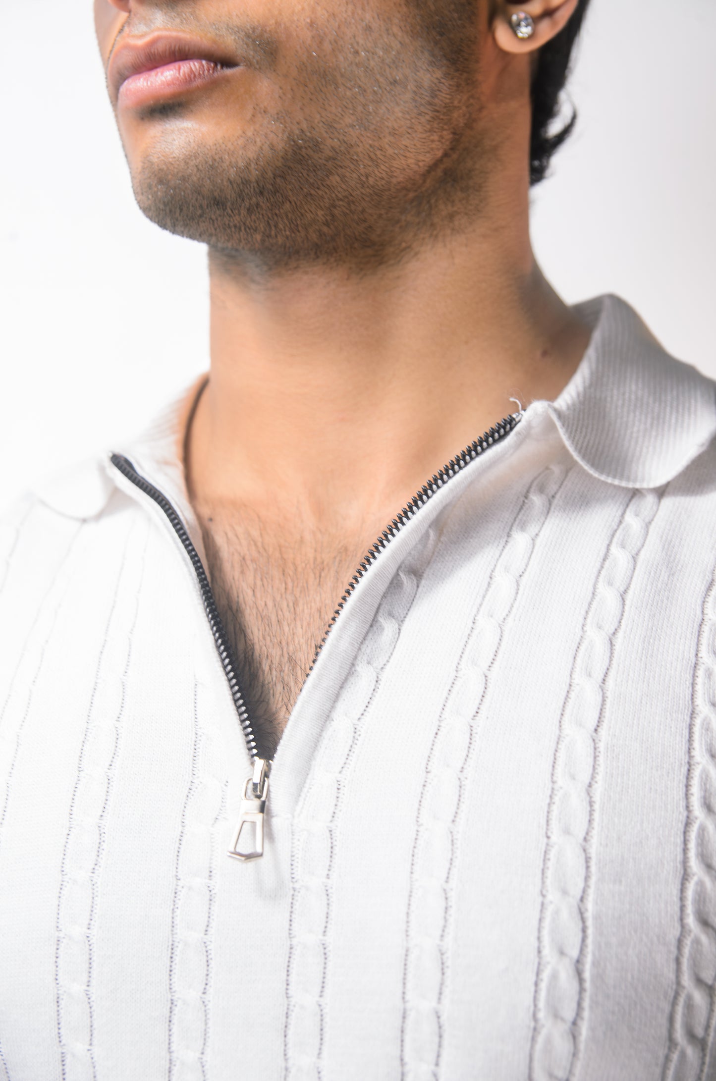 Swiss Elegance Full Sleeve T-shirt-WHITE