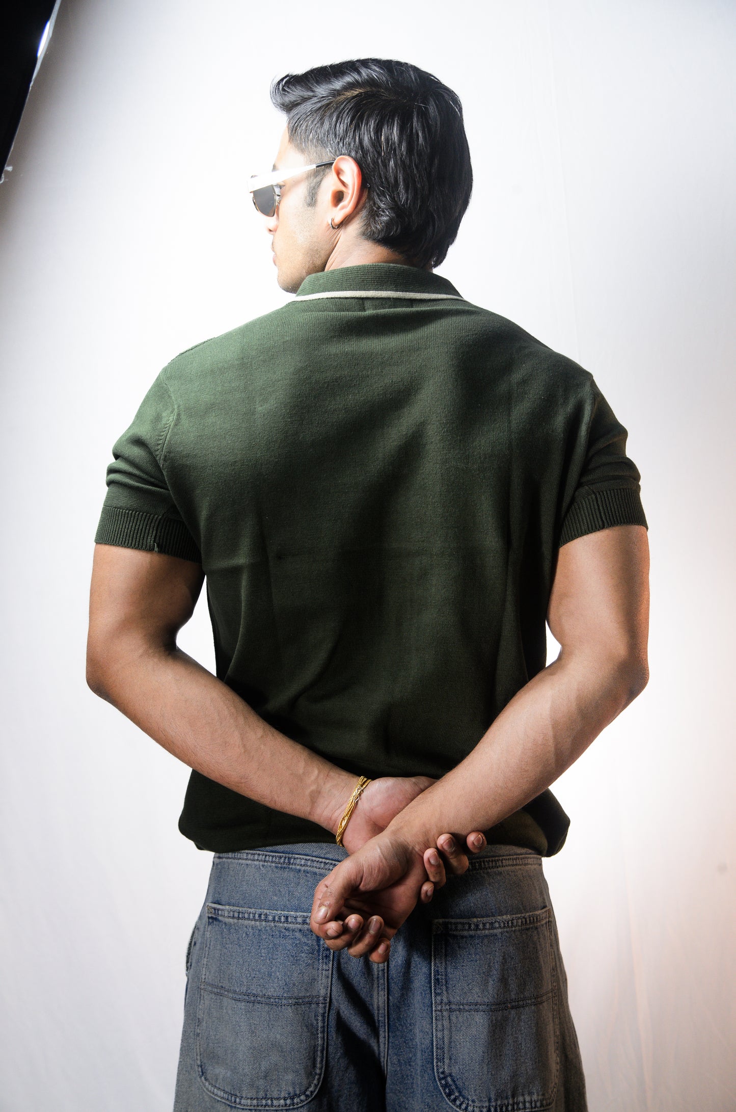 Bellagio Polo T-Shirt-BOTTLEGREEN