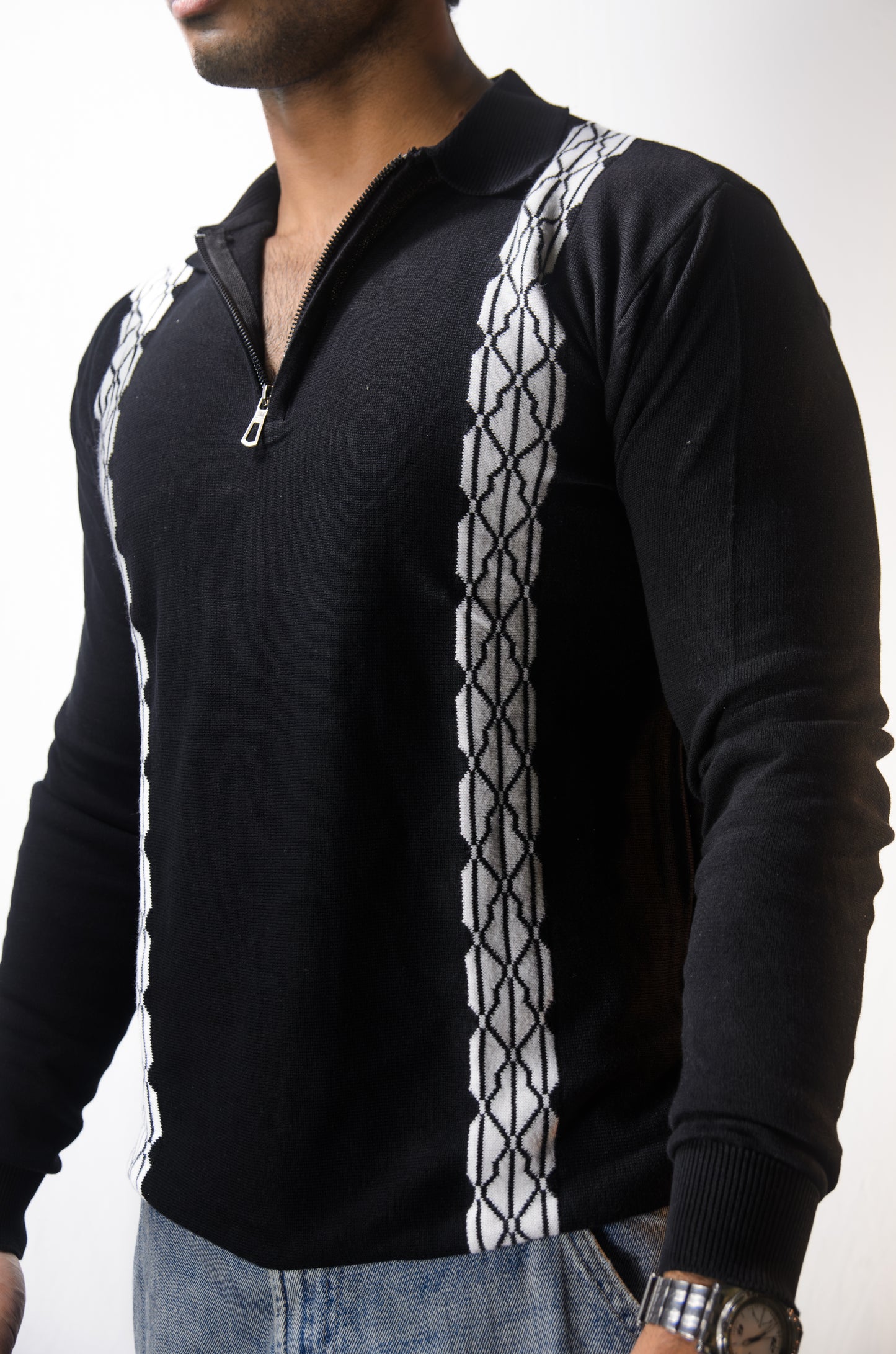 The Corleone Full Sleeve Tshirt - BLACK