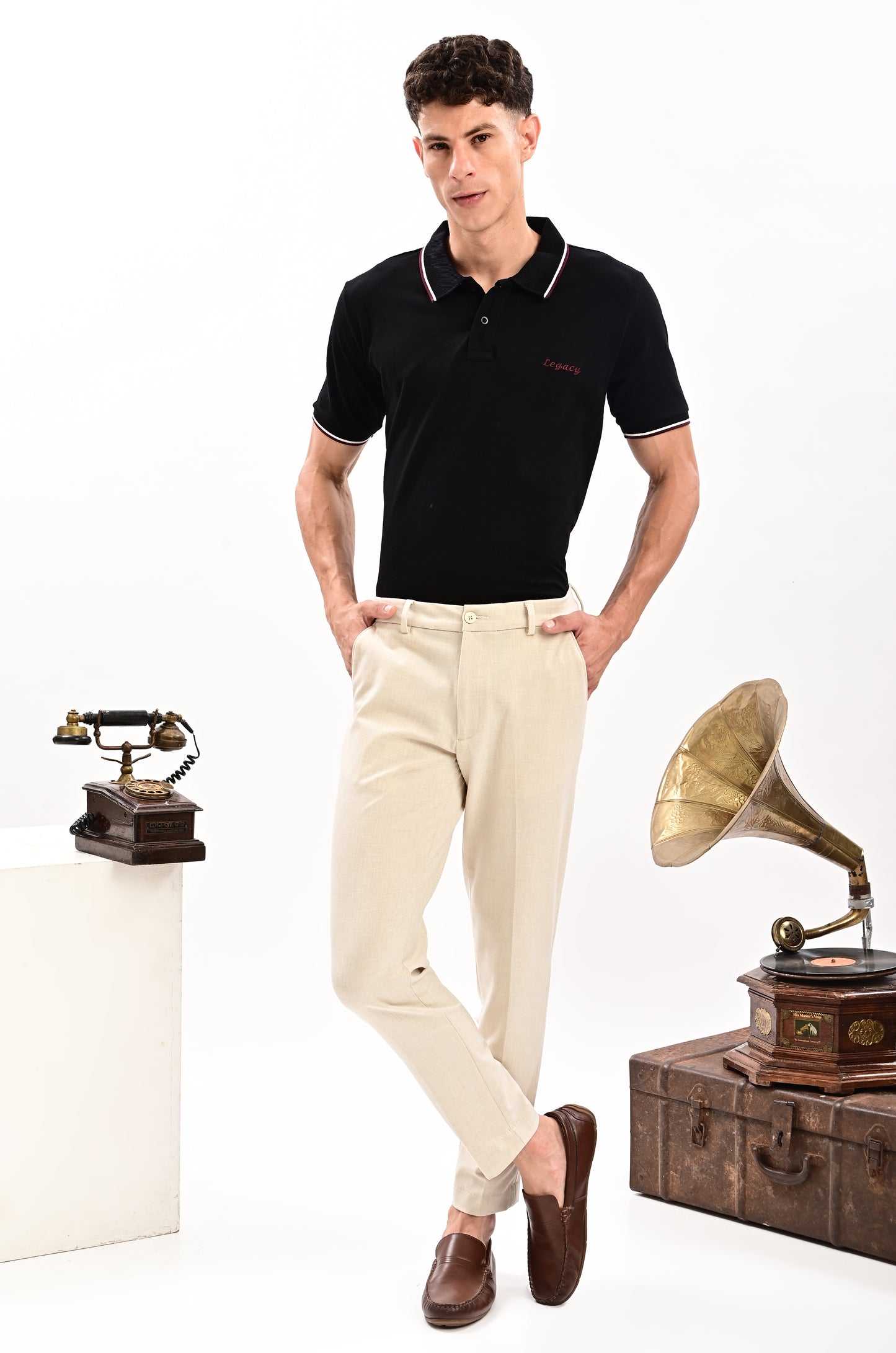 The Signature Polo - BLACK