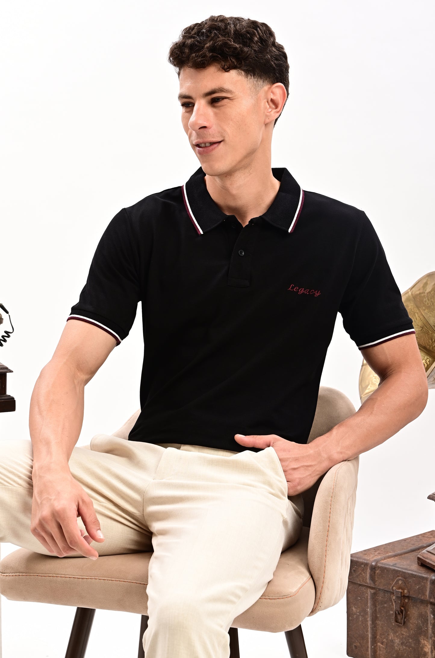 The Signature Polo - BLACK