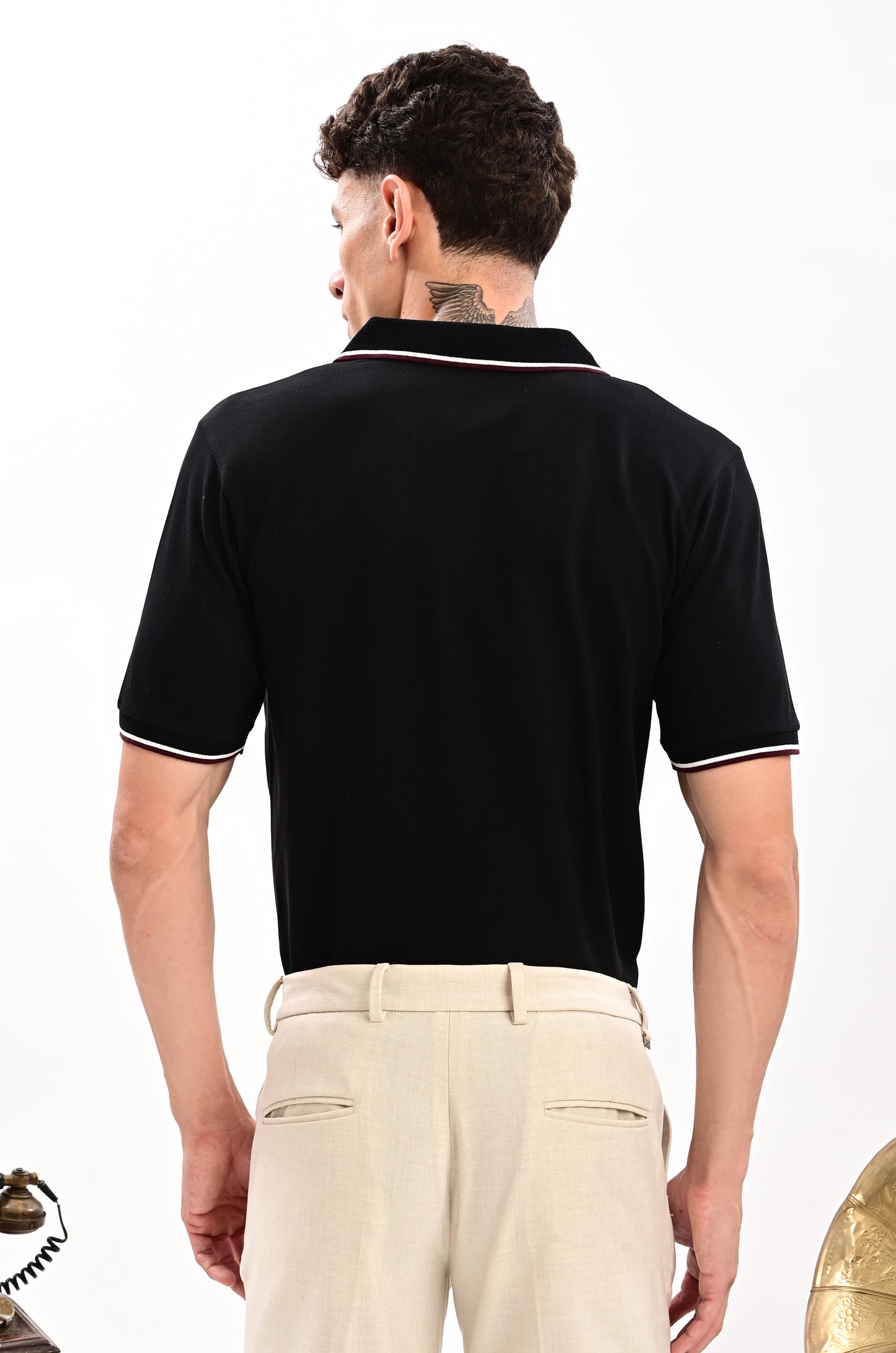 The Signature Polo - BLACK