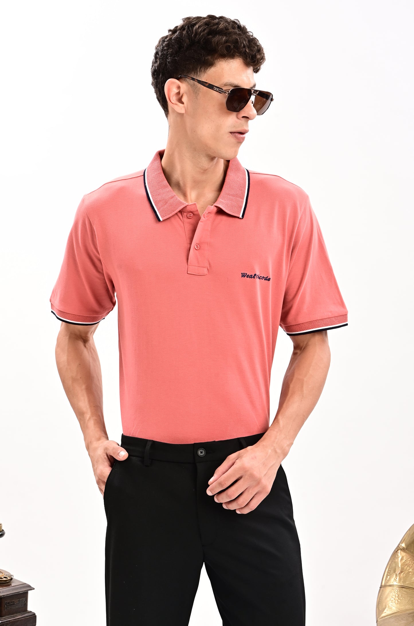 The Signature Polo - PEACH