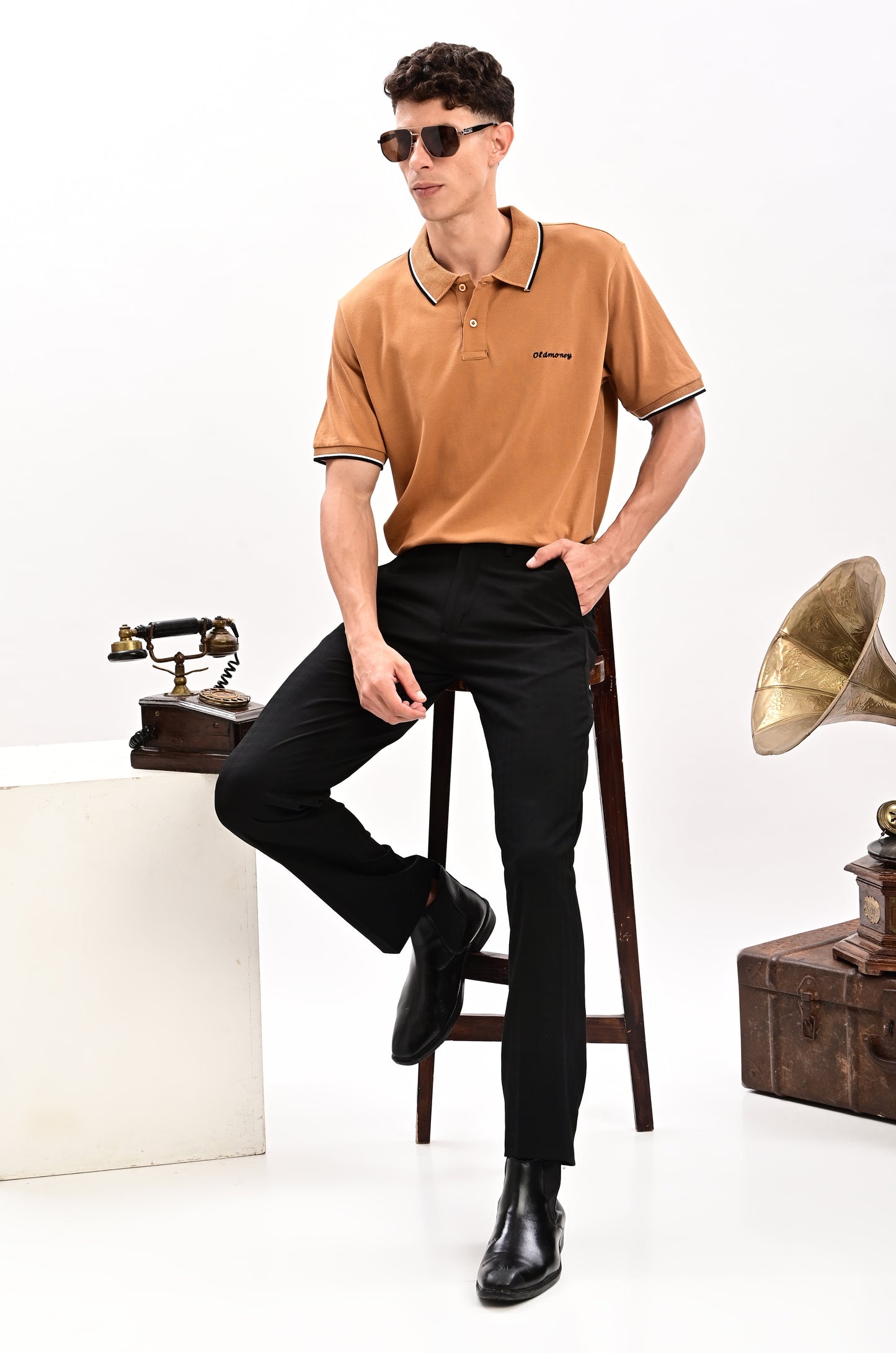 The Signature Polo - BROWN