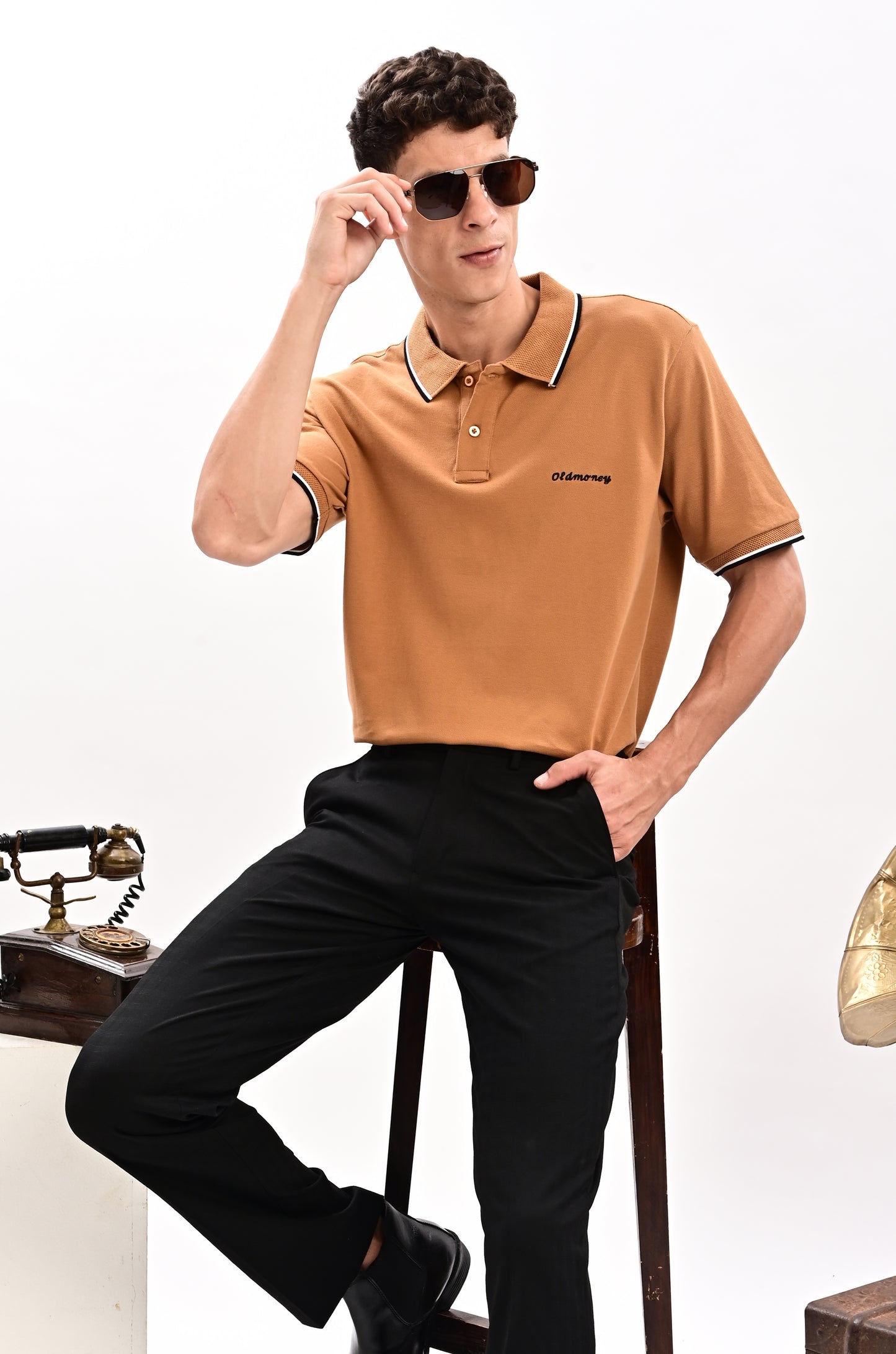 The Signature Polo - BROWN