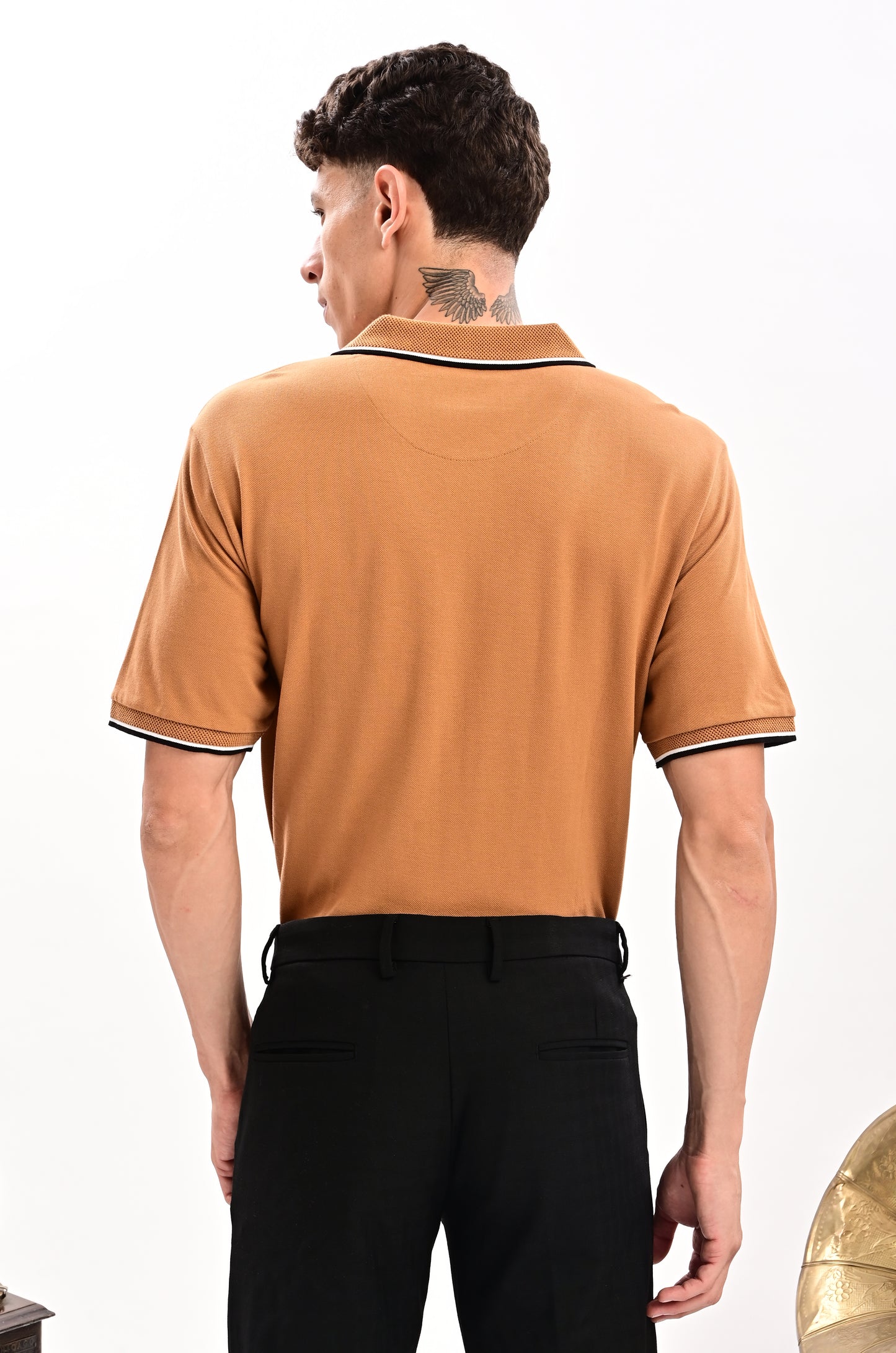 The Signature Polo - BROWN