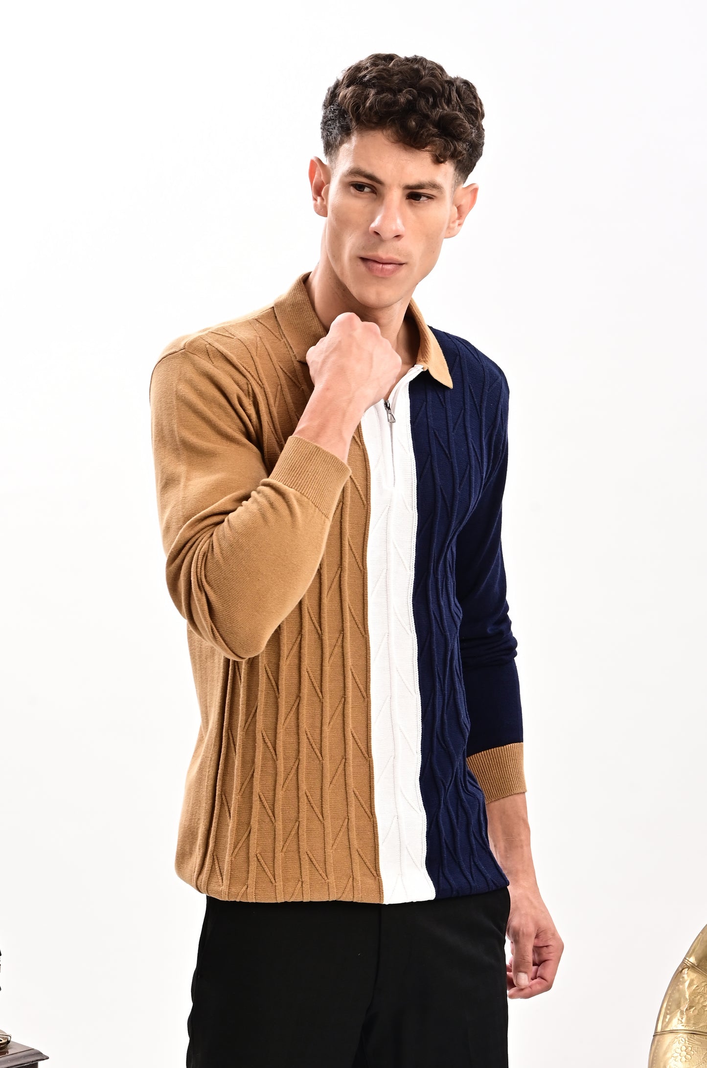 Estate Long Sleeve T-Shirt-BROWN